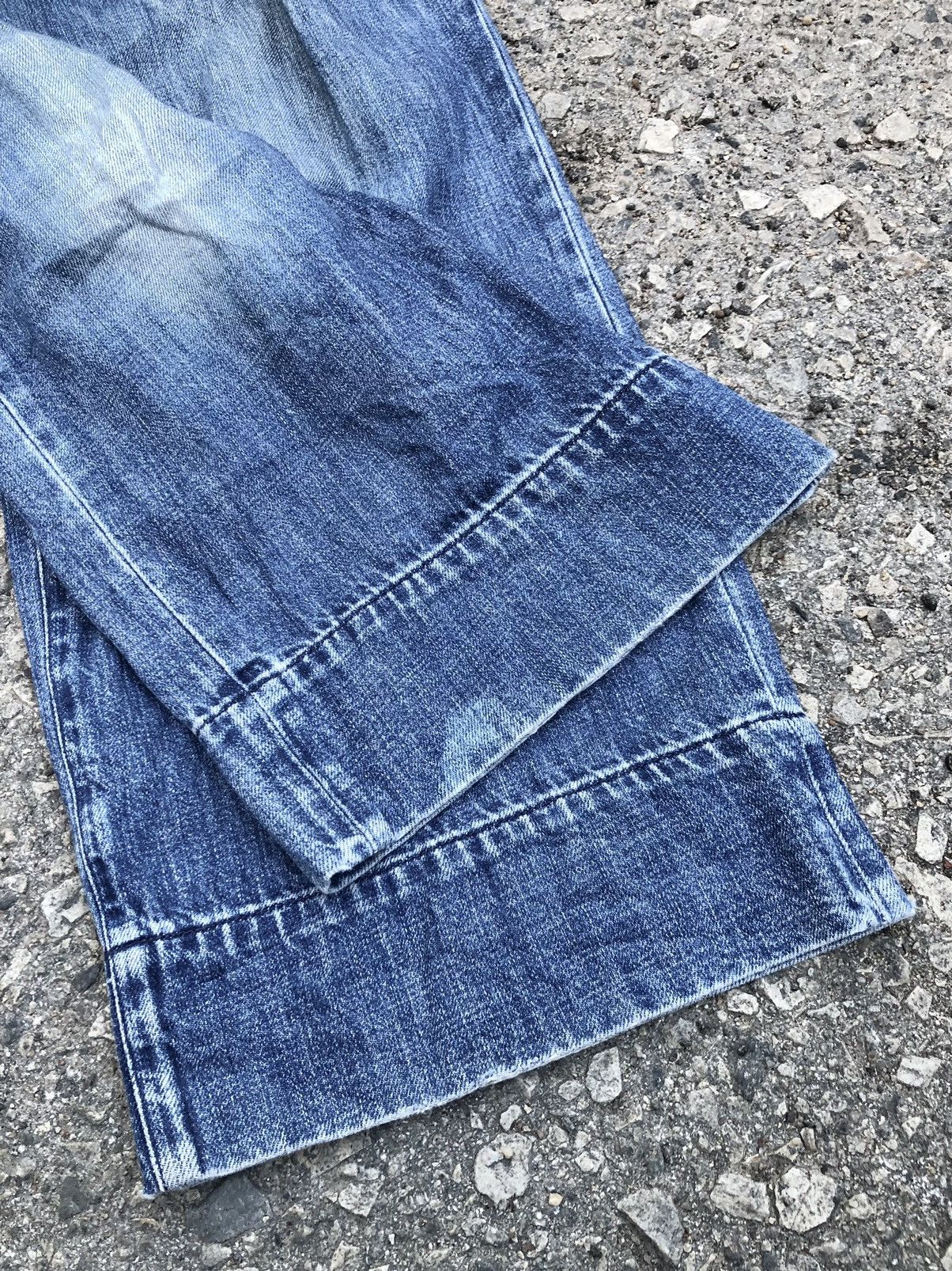 Japanese Brand SUPER BAGGY⚡️⚡️COEN JAPAN DISTRESSED JEANS Size US 28 / EU 44 - 5 Thumbnail