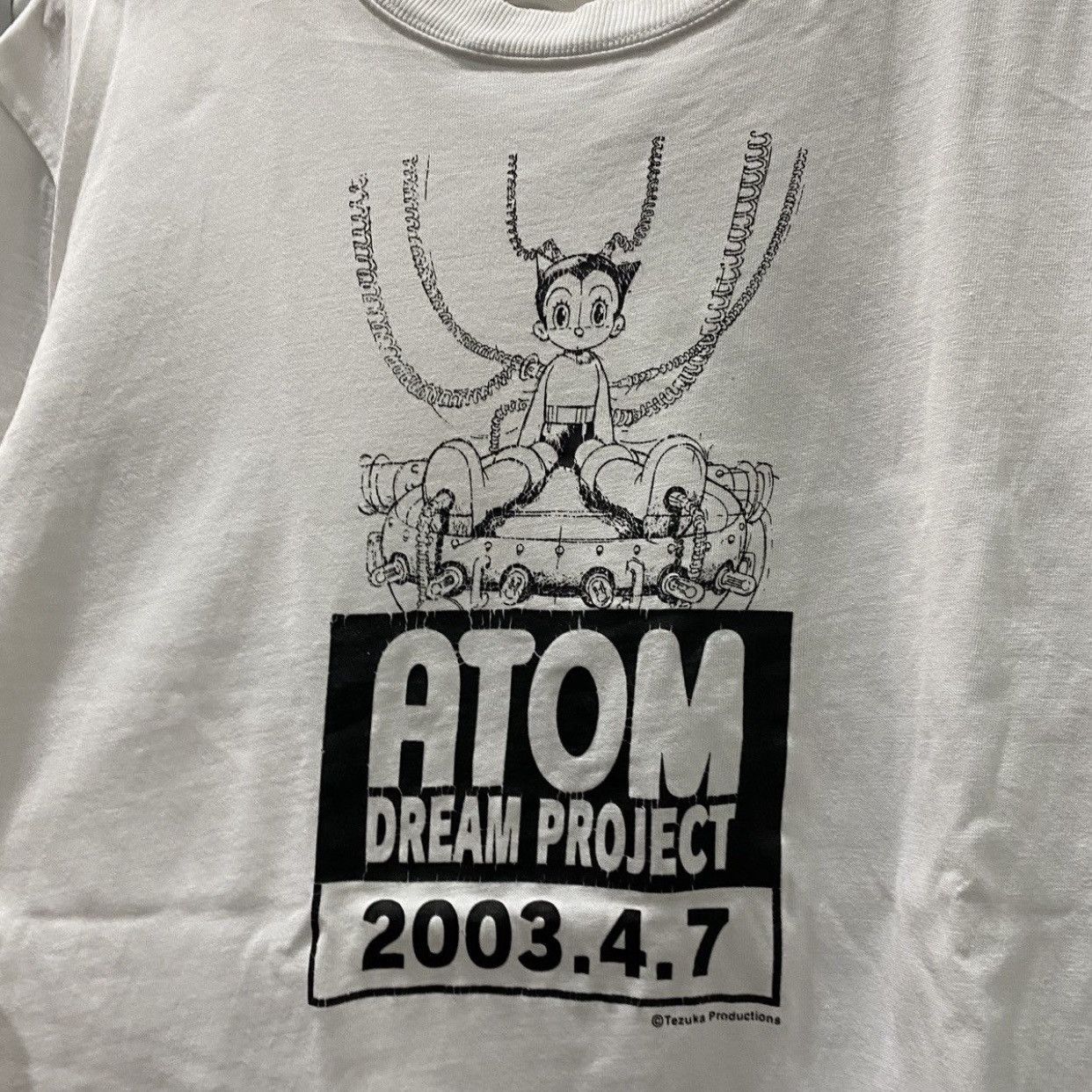 Anime Vintage Astro Boy Atom Dream Project 2003 Tee - Anime Y2K Size US L / EU 52-54 / 3 - 5 Thumbnail