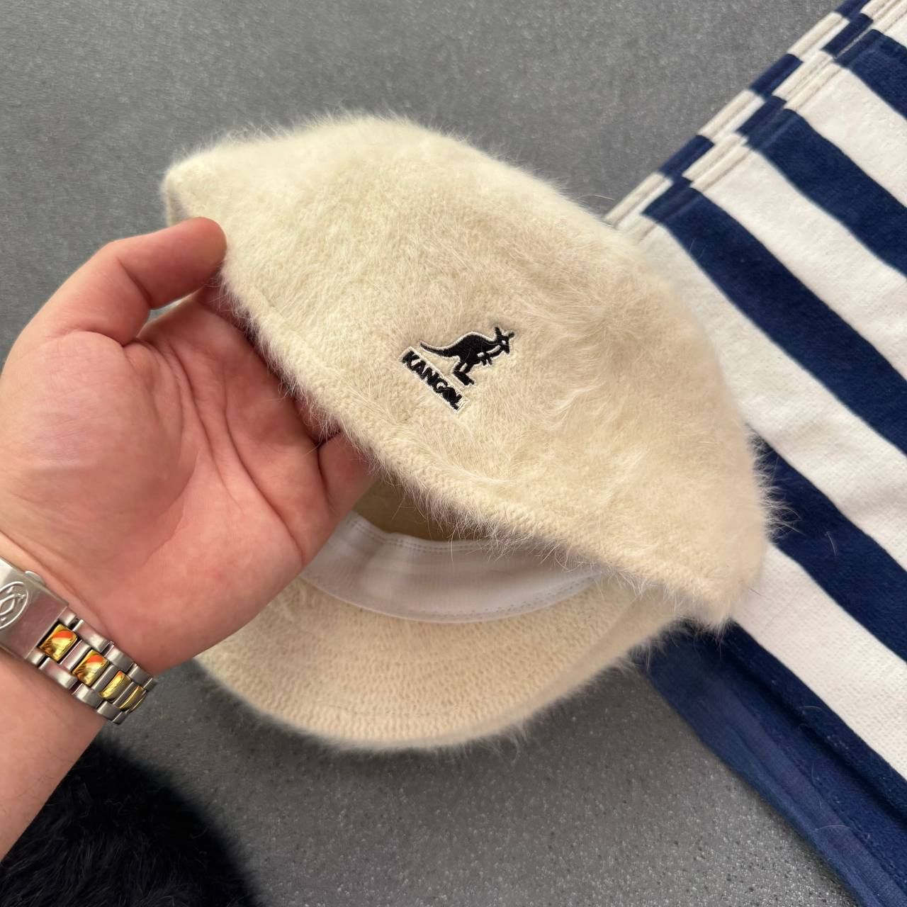Kangol × Vintage Kangol Y2K Vintage Unisex Beret Hat Size ONE SIZE - 2 Thumbnail
