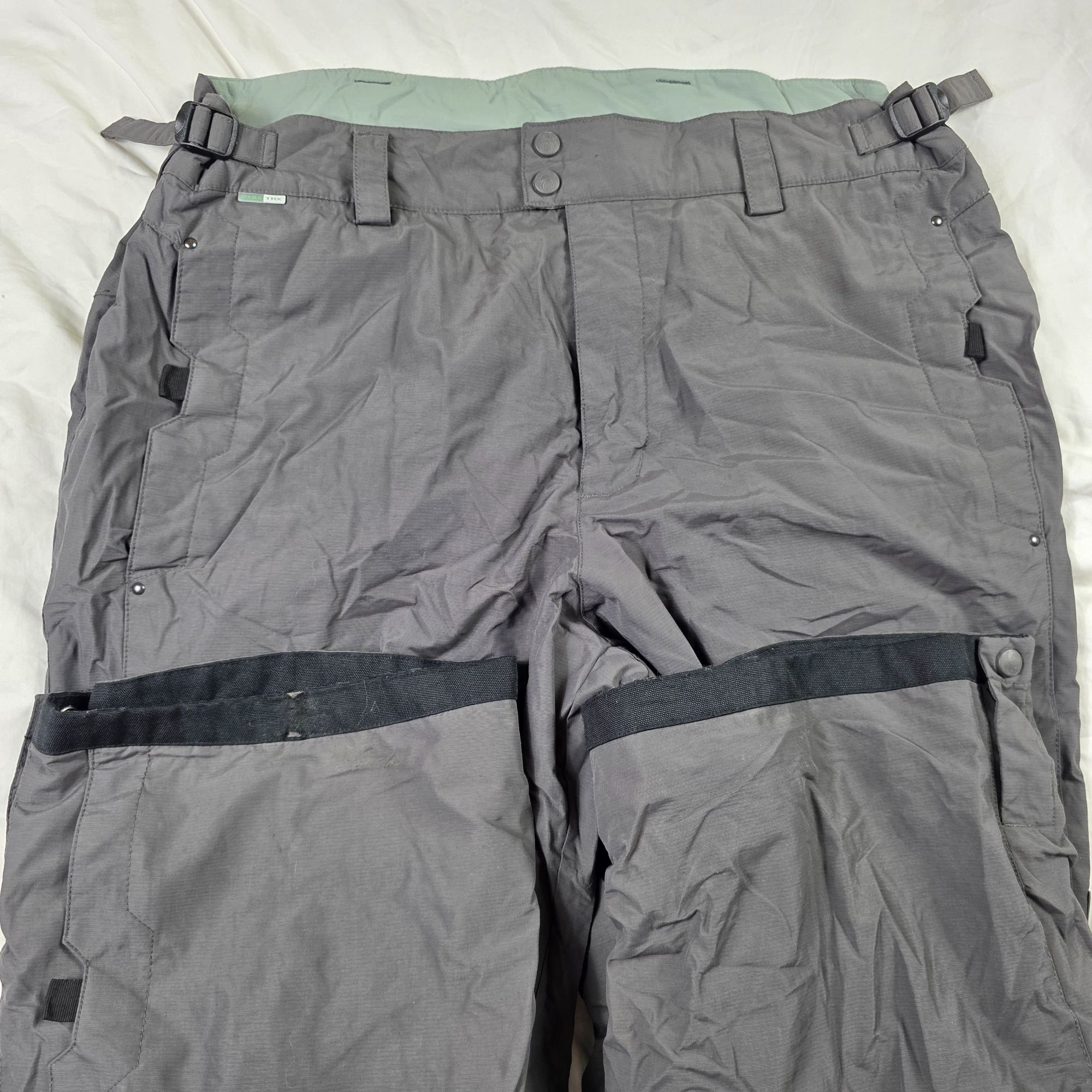 Columbia Columbia Convert Mens Large Gray Waterproof Snow Pants Nylon Size US 34 / EU 50 - 5 Thumbnail