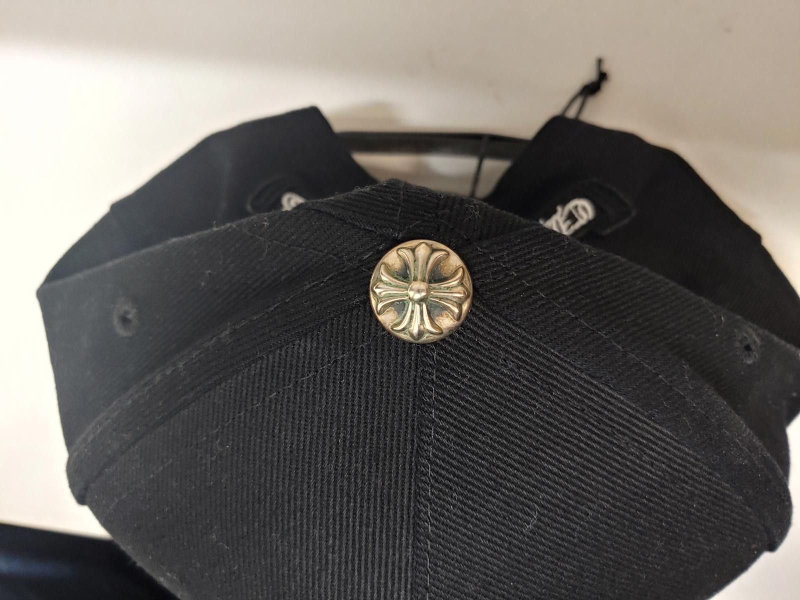 Chrome Hearts Chrome Hearts Vertical Logo Denim Hat Size ONE SIZE - 7 Thumbnail
