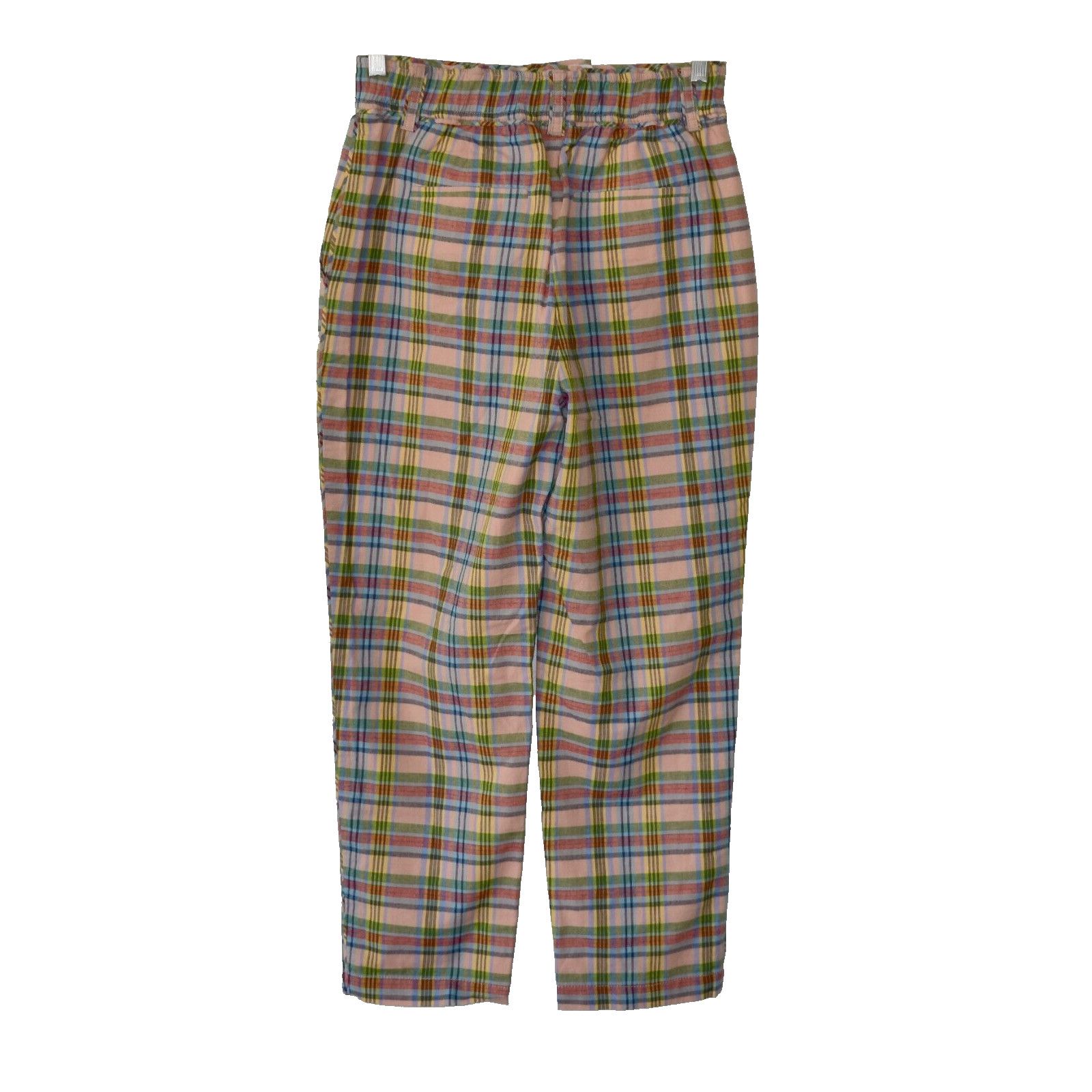 J.Crew A8 NWT J CREW Cotton Multicolor Plaid Pants AJ439 Size 4 Size 27" / US 4 / IT 40 - 2 Thumbnail