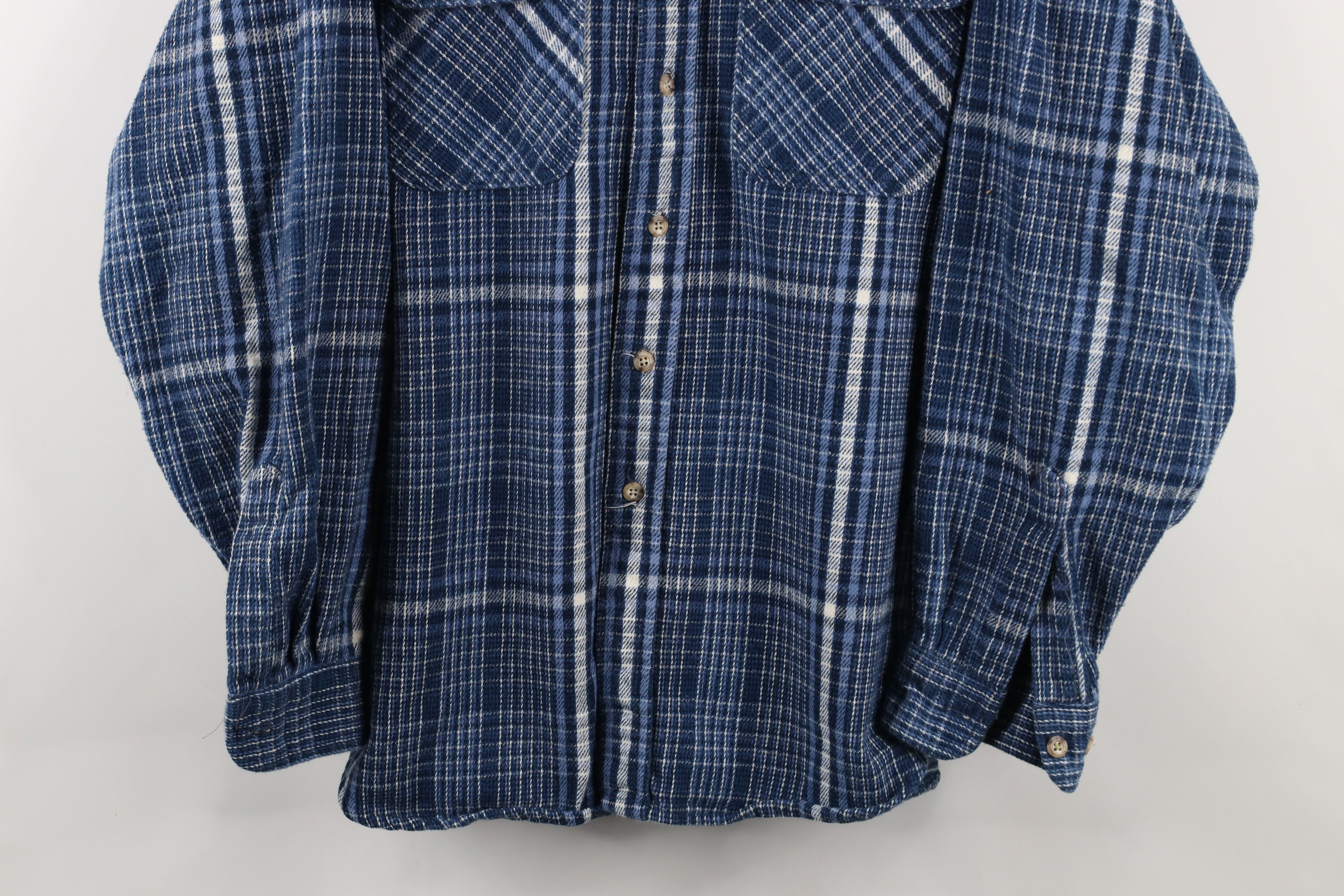 Carhartt × Vintage Vintage 90s Carhartt Heavyweight Flannel Button Shirt USA Size US XXL / EU 58 / 5 - 3 Thumbnail