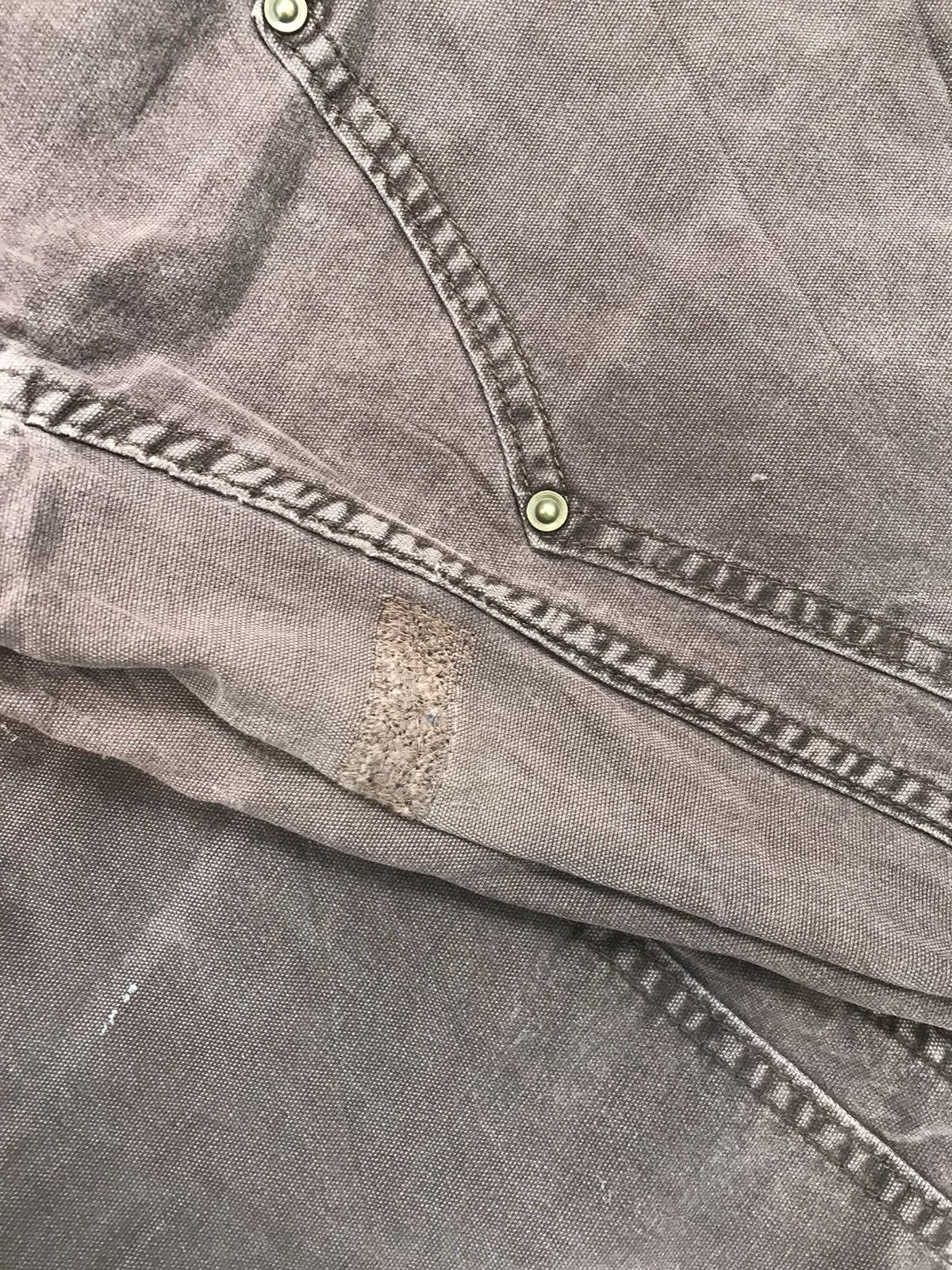 Carhartt × Vintage Vintage Carhartt b136 BRN double knee denim Size US 30 / EU 46 - 9 Thumbnail