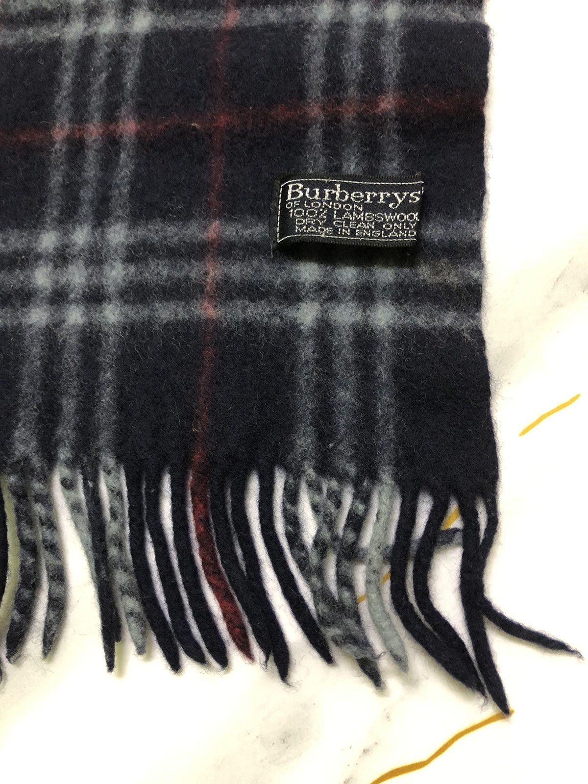 Burberry Vintage Burberry Muffler Scarf -(SC0013) Size ONE SIZE - 5 Thumbnail