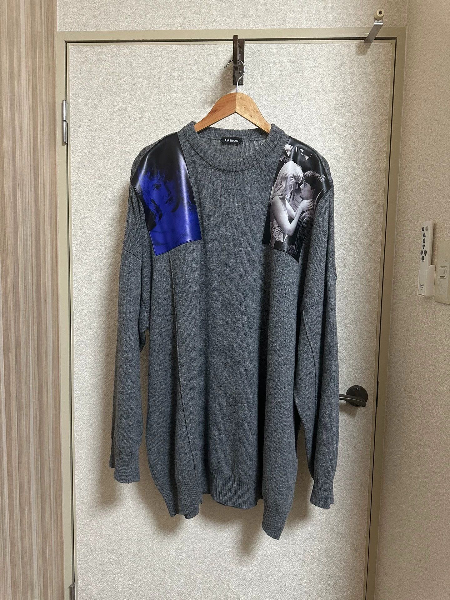 Raf Simons Raf Simons 19fw Show Style OS Portrait Patch Sweater -DMC Size US S / EU 44-46 / 1 - 1 Thumbnail