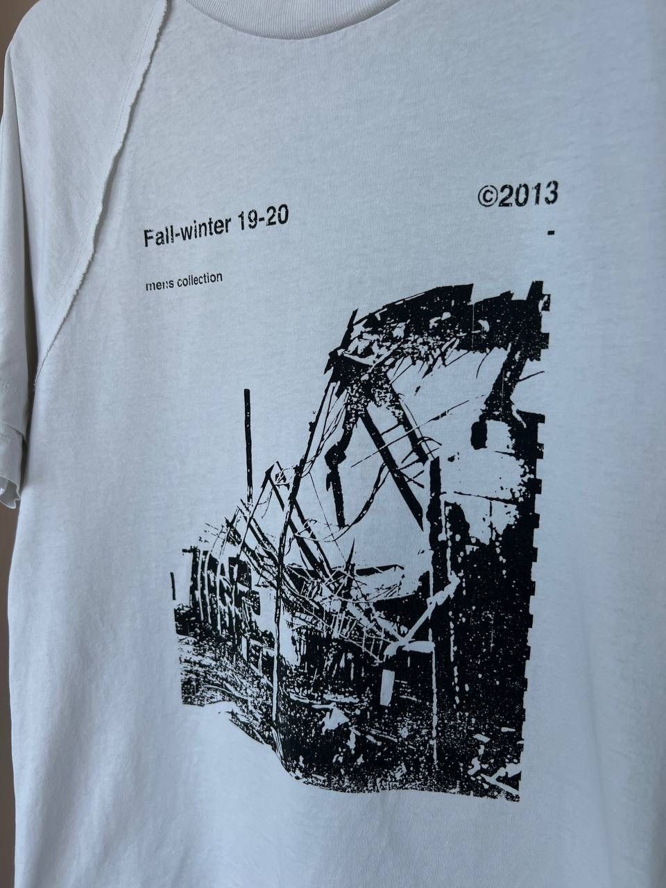 Off-White Off-White Ruined Factory Oversized T-Shirt Mens Size S Size US S / EU 44-46 / 1 - 9 Thumbnail
