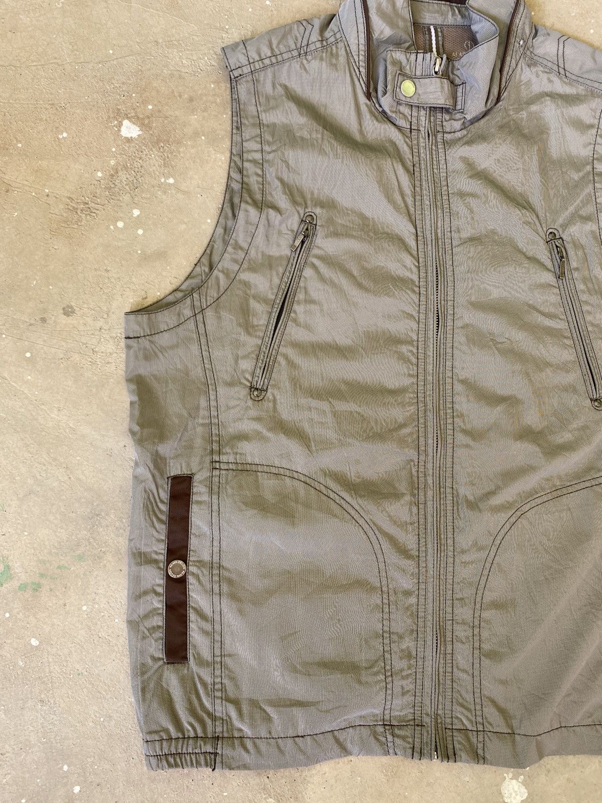 ALAIN DELON Alain Delon Utility Zip Vest Size US L / EU 52-54 / 3 - 3 Thumbnail
