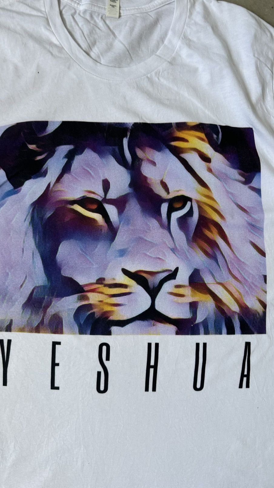 Canvas VINTAGE YESHUA LION TEE Size US L / EU 52-54 / 3 - 2 Thumbnail