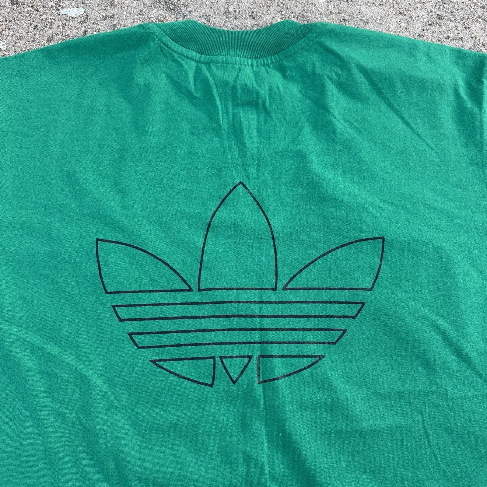 Adidas × Vintage Vintage 90s Adidas Germany Soccer Football Green Tee T-Shirt Size US M / EU 48-50 / 2 - 2 Thumbnail