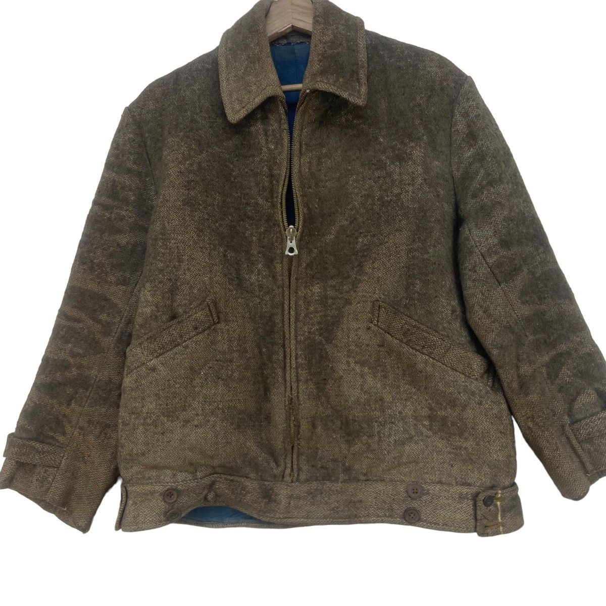 Vintage Vintage Heavy Wool Jacket Size US S / EU 44-46 / 1 - 2 Thumbnail
