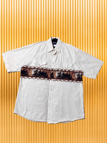 Vintage × Wrangler Vintage Wrangler Cowboy Shirt Size US XXL / EU 58 / 5 - 1 Thumbnail