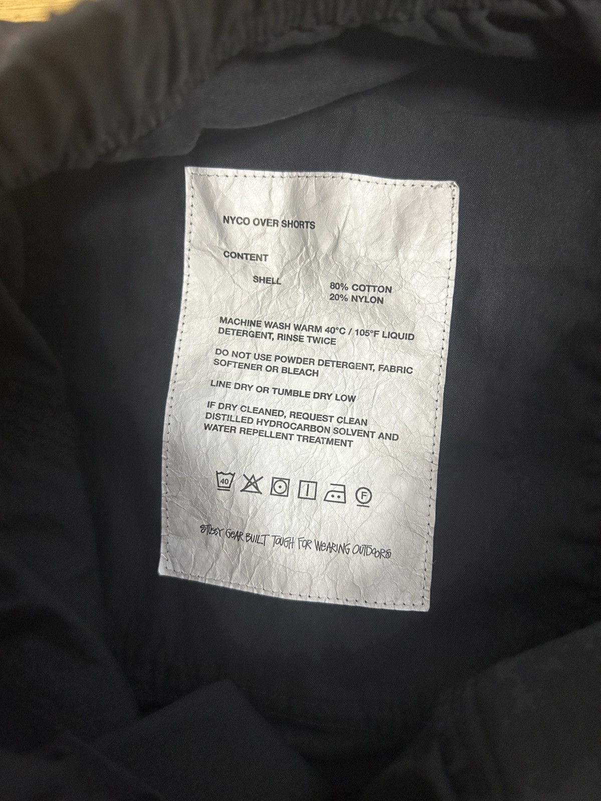 Stussy Stussy Nyco Shorts Black Size US 32 / EU 48 - 4 Thumbnail