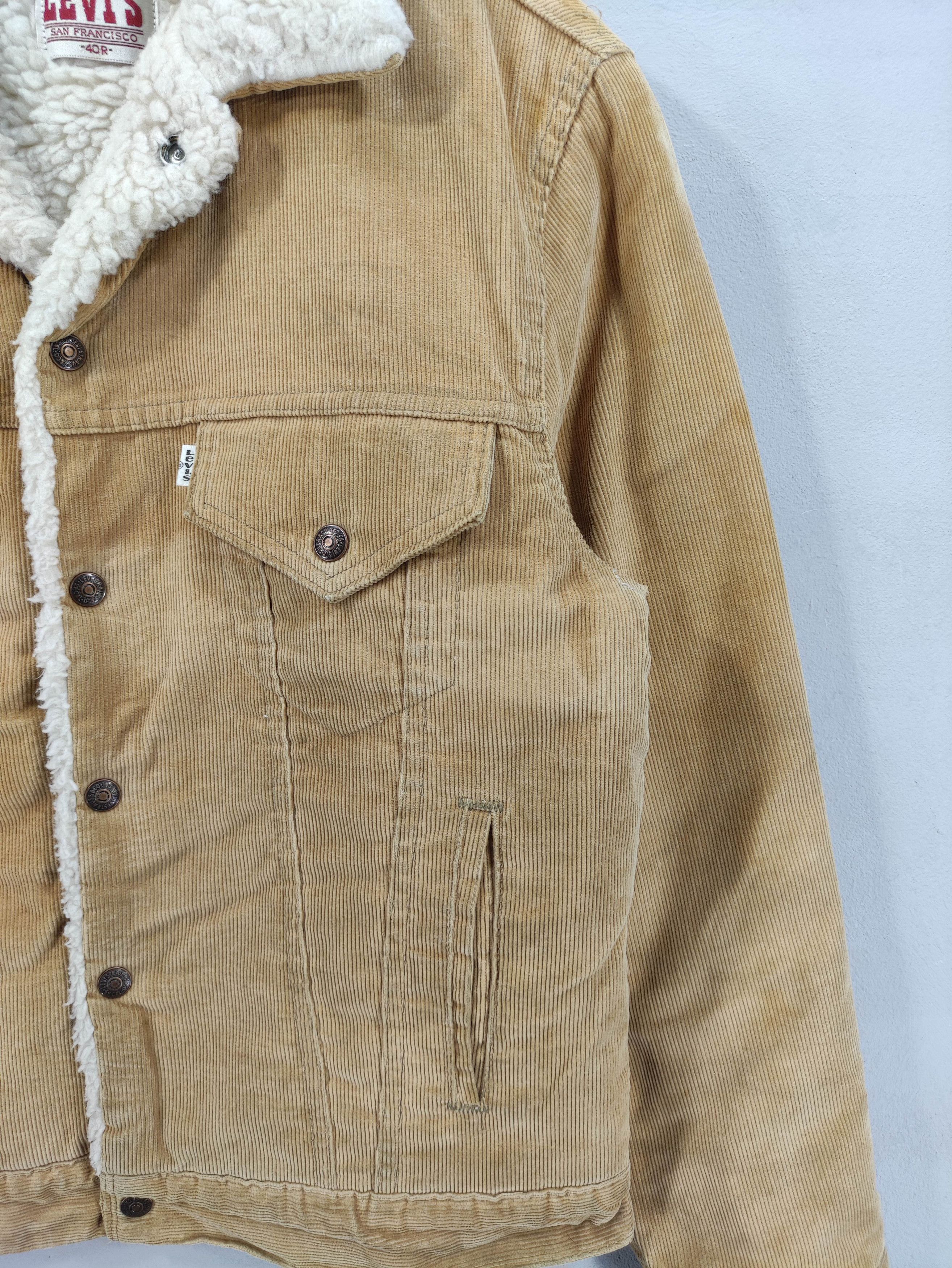 Levi's Vintage Levi's Trucker Jacket Corduroy Lining Sherpa Size US M / EU 48-50 / 2 - 4 Thumbnail