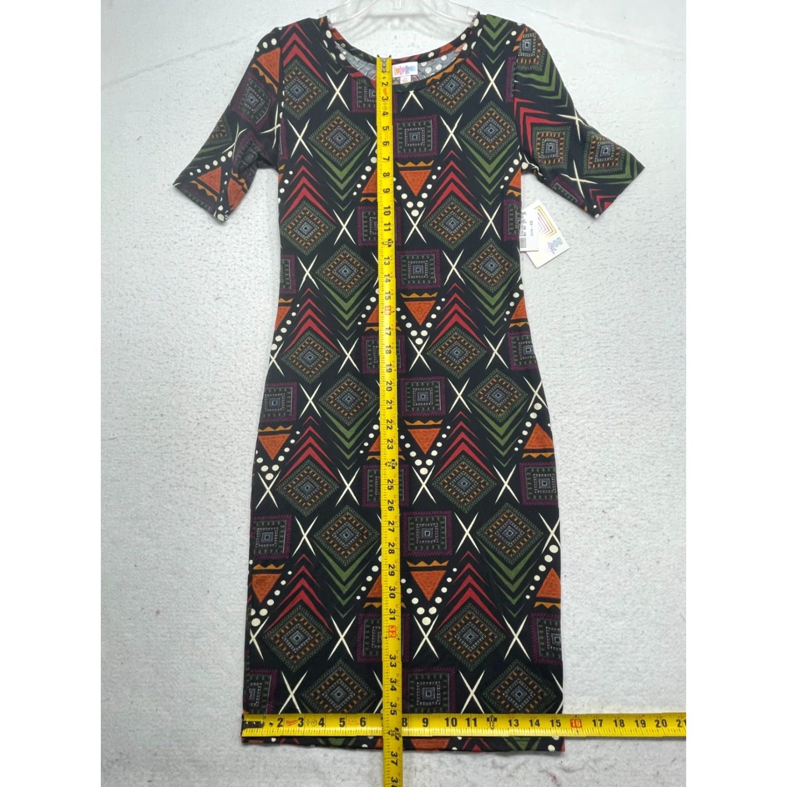 Vintage VINTAGE LuLaRoe Dress Womens Julia Geometric NWT Size M / US 6-8 / IT 42-44 - 7 Thumbnail