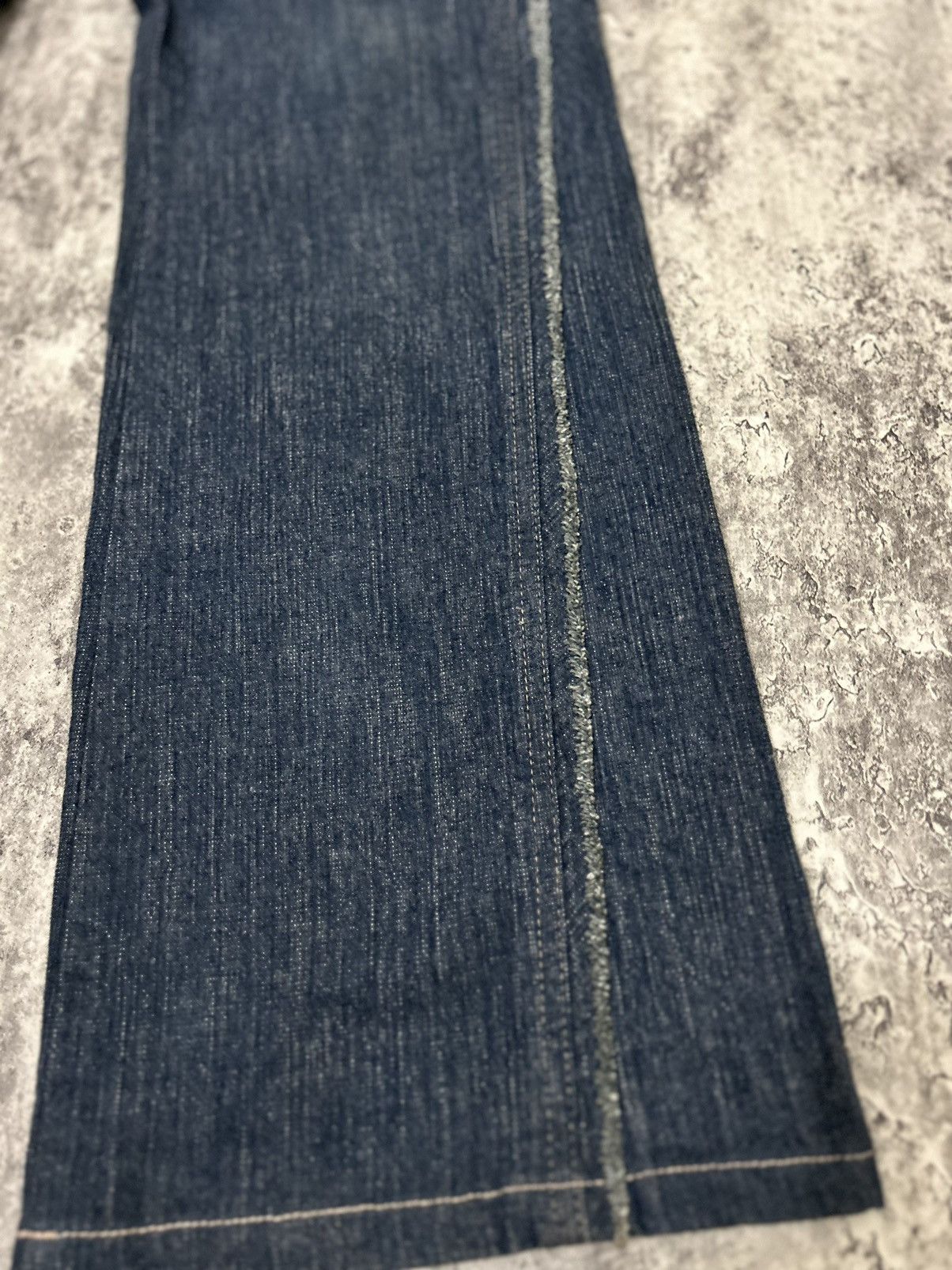 If Six Was Nine × Japanese Brand × Kansai Yamamoto kansai Bis By Kansai Yamamoto Flare Soft Jeans Size US 29 - 5 Thumbnail