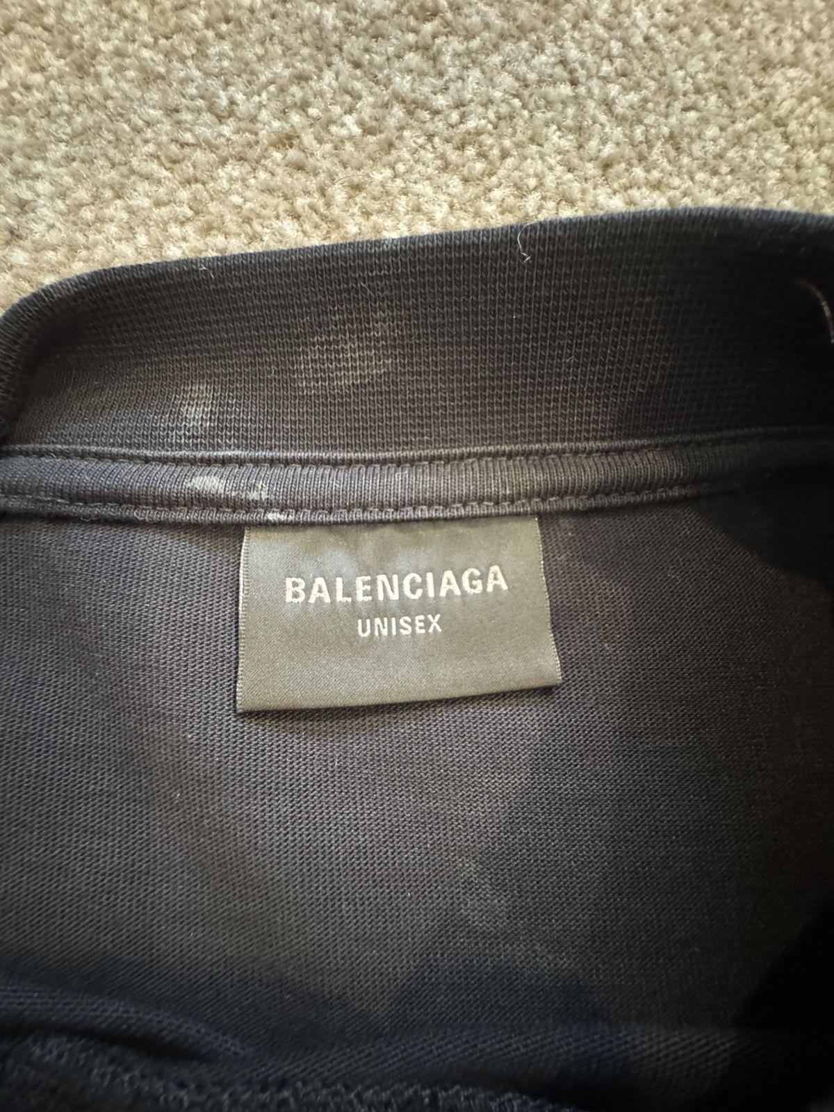 Balenciaga BALENCIAGA CRYPTO BB T-SHIRT Size US L / EU 52-54 / 3 - 5 Thumbnail
