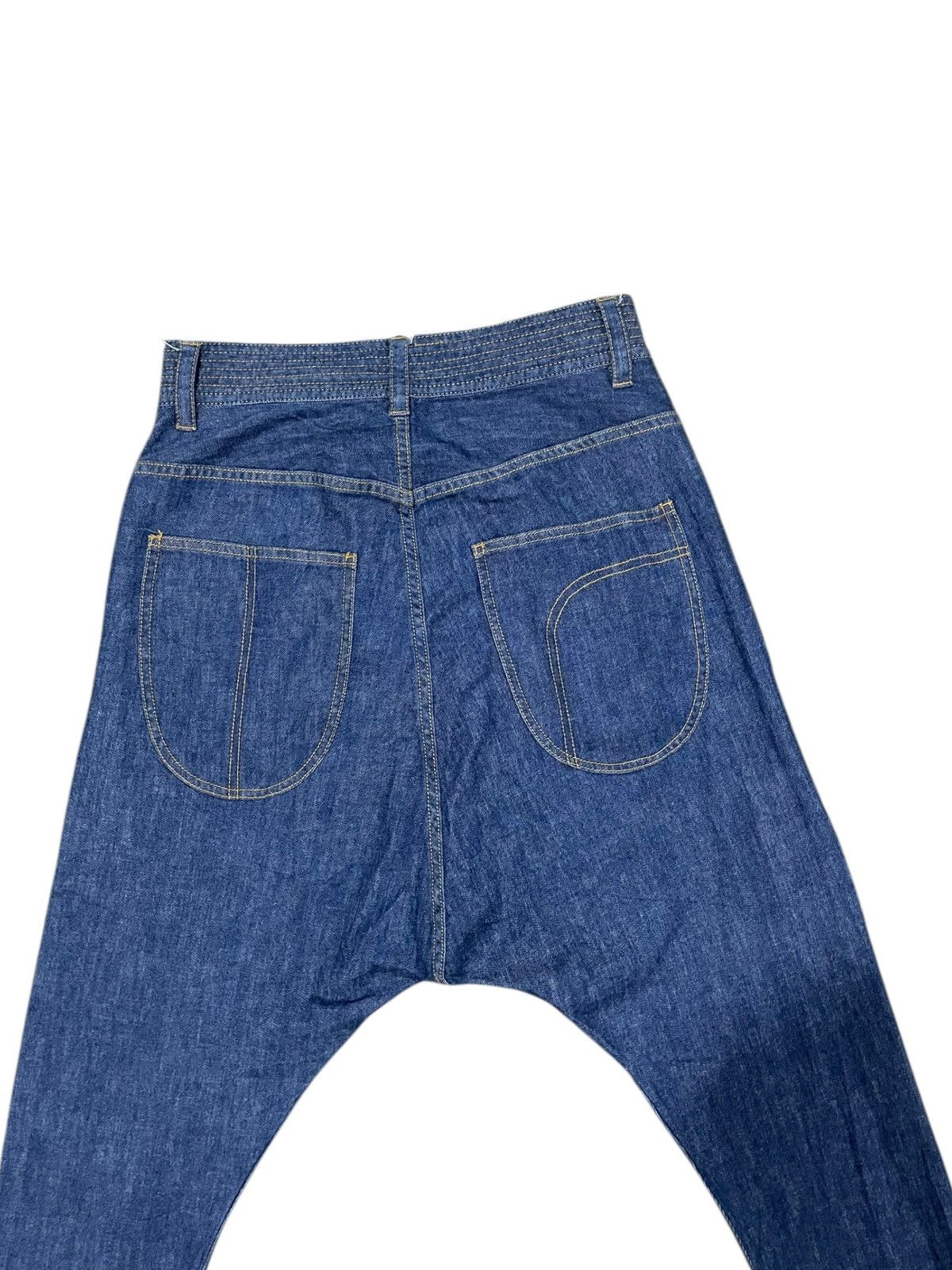 Tsumori Chisato Tsumori Chisato Drop Crotch Jeans Size US 29 - 10 Thumbnail