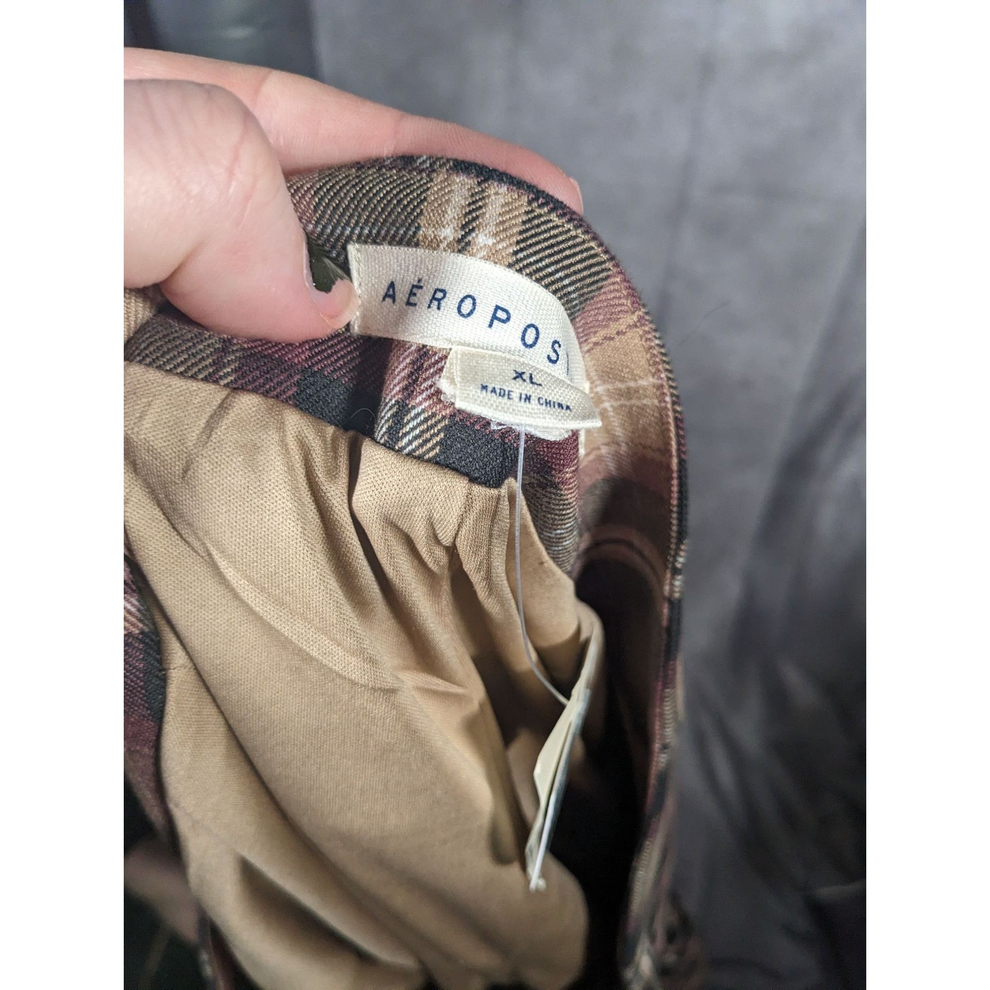 Aeropostale Aeropostale Trendy Y2K Style Plaid Skort Size XL Size 37" - 8 Thumbnail