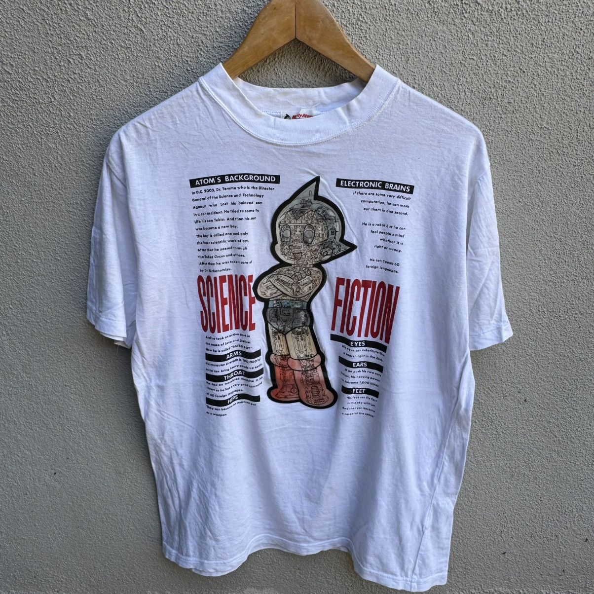Anime Vintage ASTRO BOY anime tee movie cartoons Size US M / EU 48-50 / 2 - 2 Thumbnail