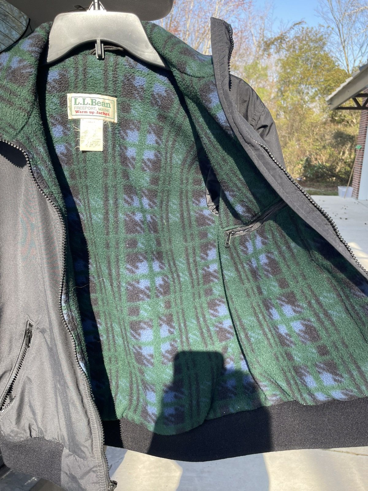 L.L. Bean Vintage 90’s L.L. Bean Men's Black Warm-Up Jacket Full Zip Size US S / EU 44-46 / 1 - 14 Thumbnail