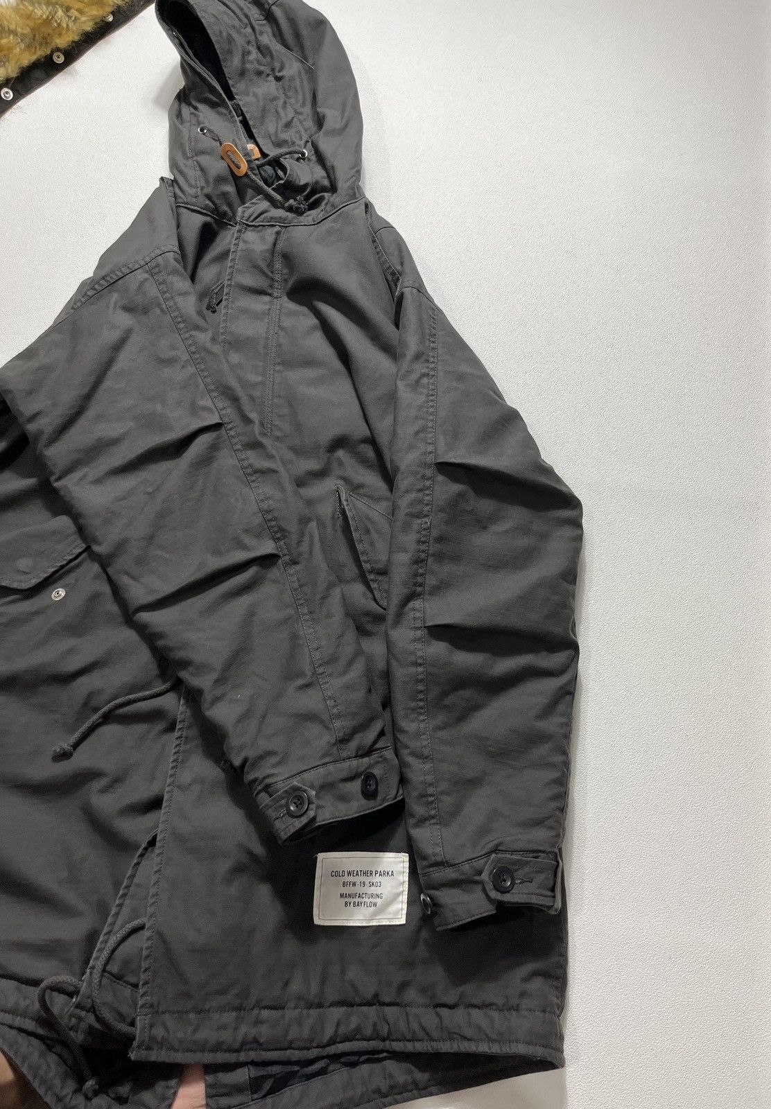 Japanese Brand BAYFLOW (MC) Back Satin Mods Coat Jacket Size US M / EU 48-50 / 2 - 7 Thumbnail