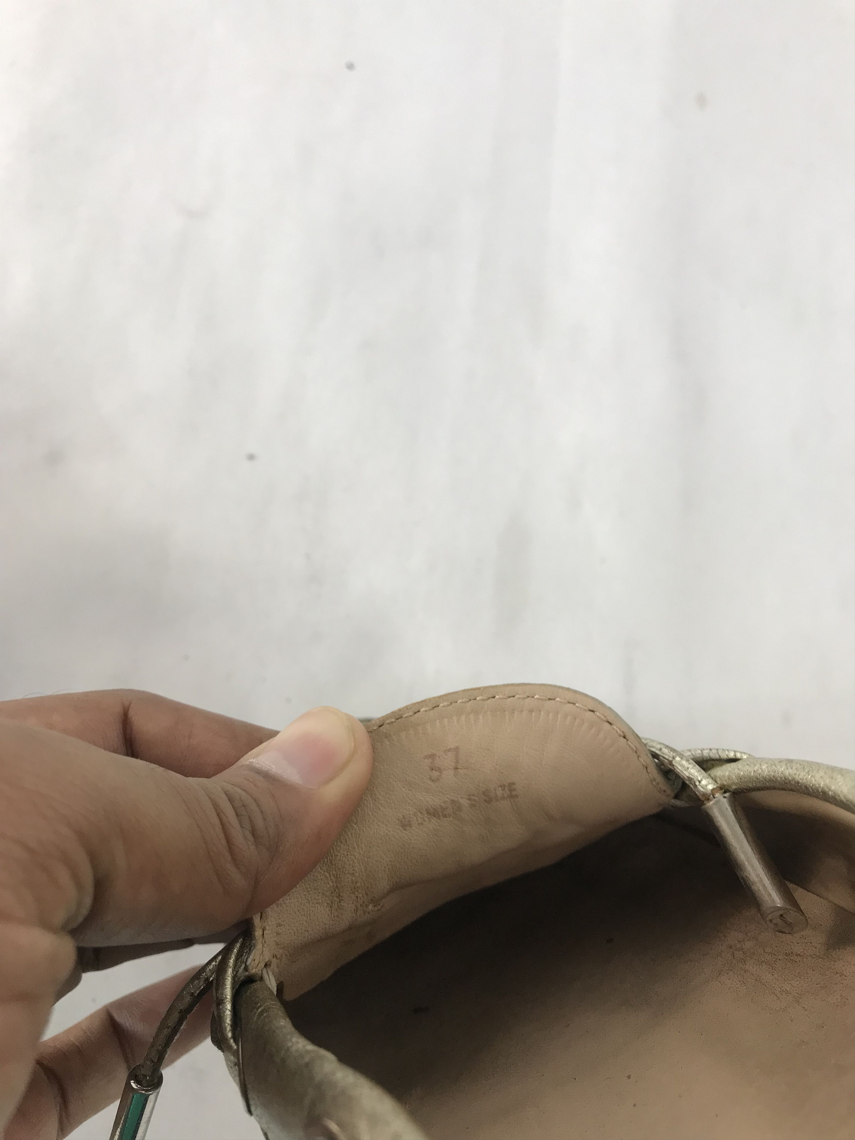 Tod's Tod’s Metallic Leather Loafer Shoe Bow Driving 26cm Size US 9 / IT 39 - 6 Thumbnail