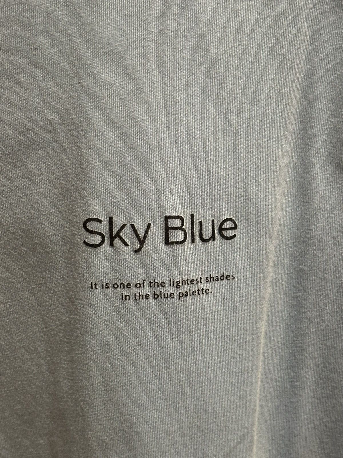 Massimo Dutti Sky Blue T-Shirt Size US XL / EU 56 / 4 - 2 Thumbnail