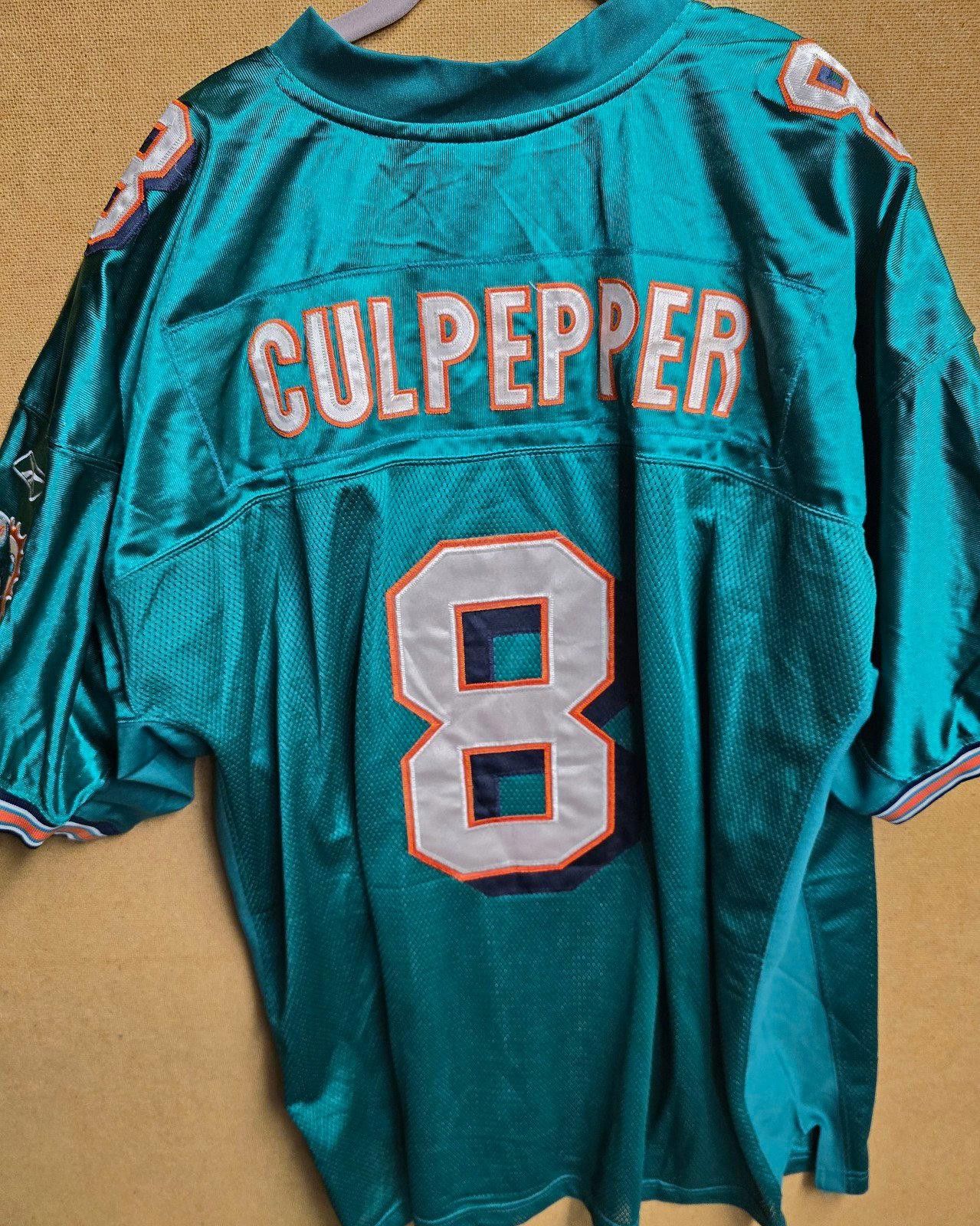 Reebok Vintage REEBOK Miami Dolphins Daunte Culpepper Jersey sz 56 Size US XXL / EU 58 / 5 - 2 Thumbnail