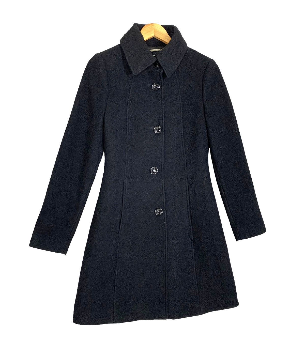 Guess Vintage Guess by Marciano Los Angeles Women Wool Trench Coat Size S / US 4 / IT 40 - 3 Thumbnail