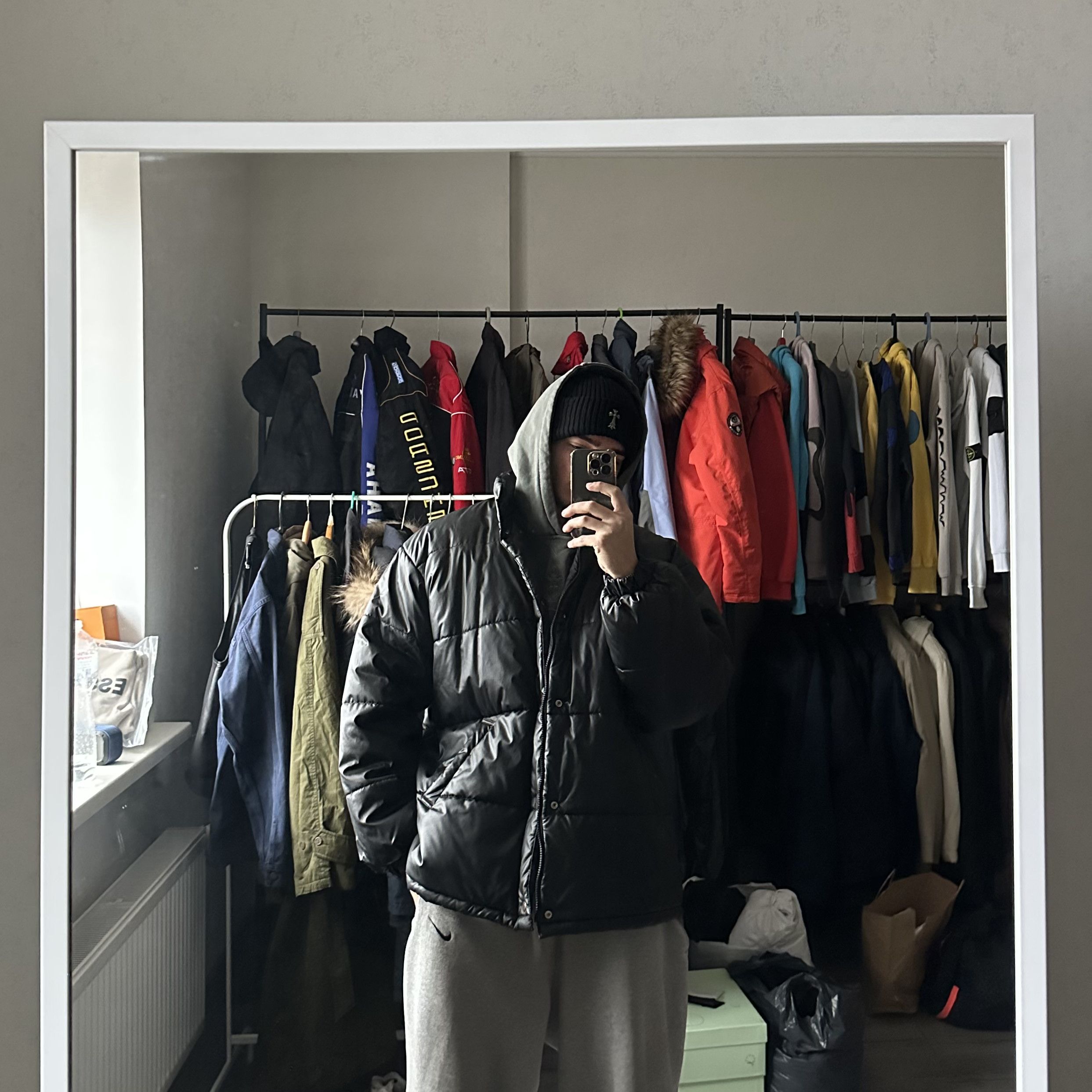 Vintage Avant Garde Leather Baggy Boxy Oversize Vintage Jacket Size US XL / EU 56 / 4 - 3 Thumbnail