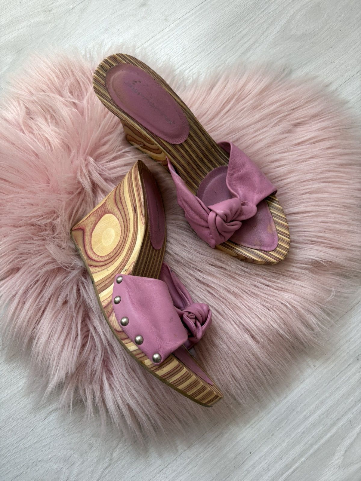 Vintage y2k Fornarina mules Size US 6 / IT 36 - 14 Thumbnail