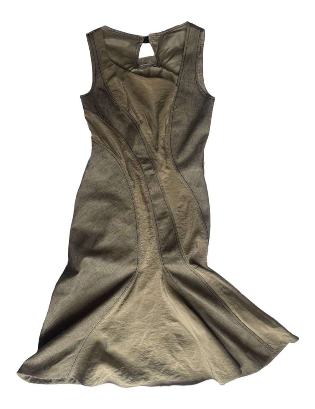 Vintage Italian mermaid tail asymmetrical dress size M Size M / US 6-8 / IT 42-44 - 1 Thumbnail