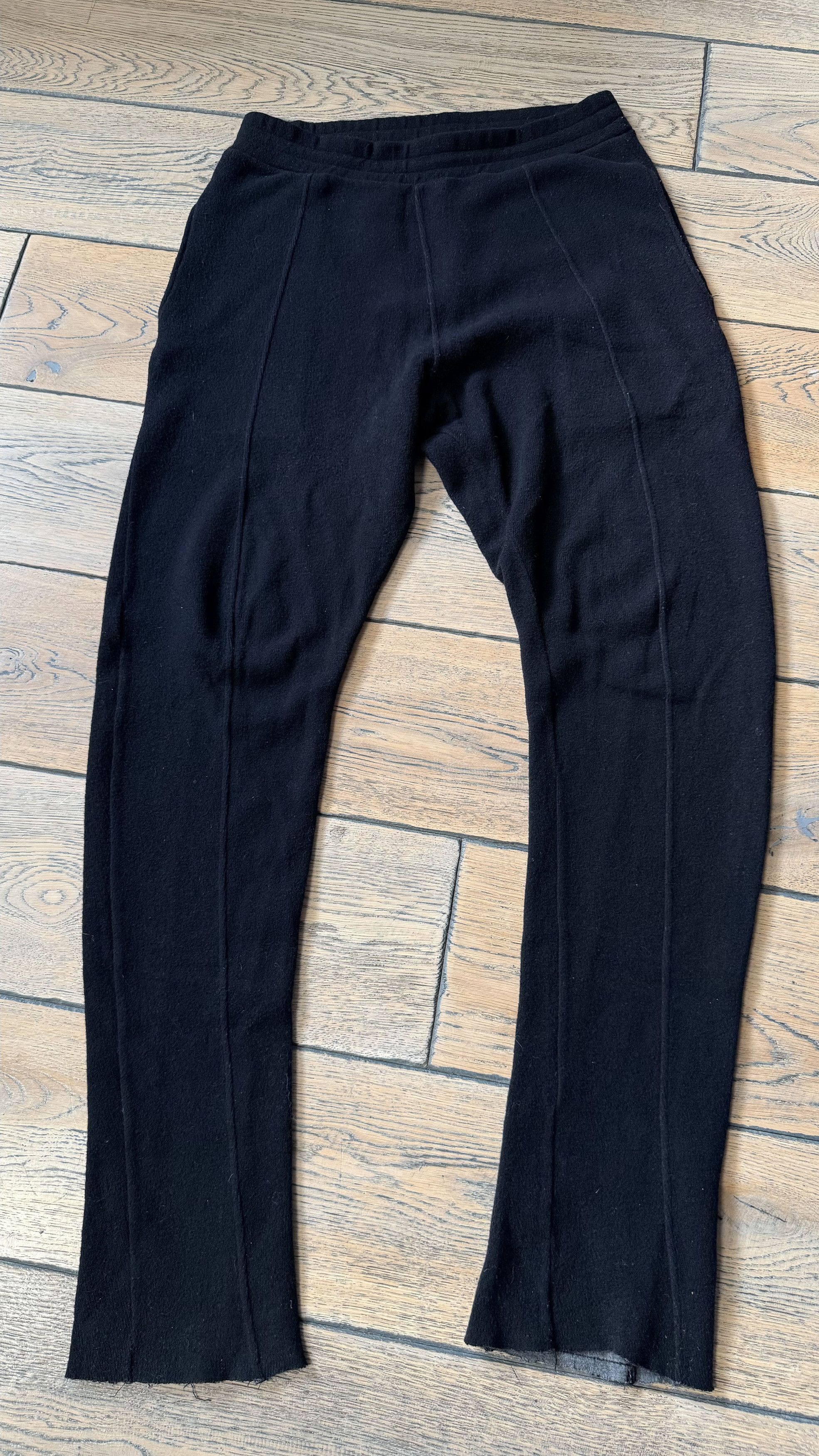 Ann Demeulemeester Wool Pants Avant-Garde Black