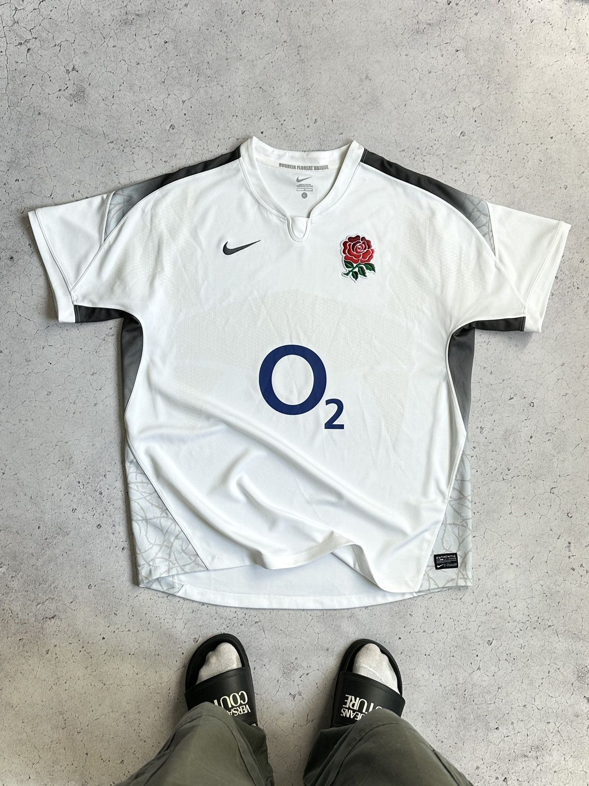 Nike × Vintage Vintage Nike England Rugby Jersey Size US L / EU 52-54 / 3 - 1 Thumbnail