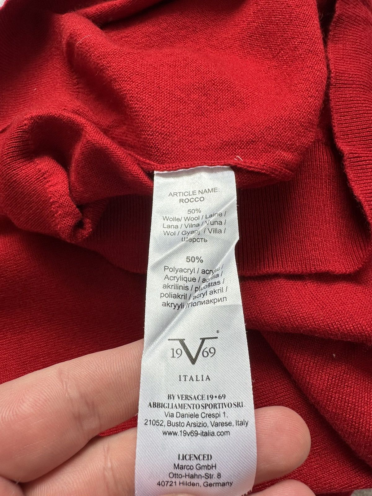 Versace Versace 1969 sweater men size L Milano Size US L / EU 52-54 / 3 - 9 Thumbnail