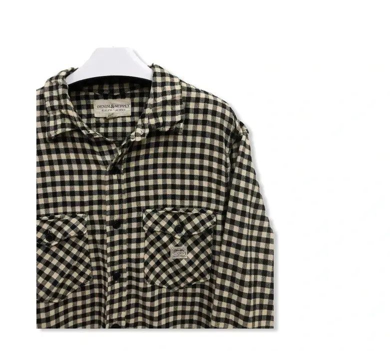 Denim & Supply Ralph Lauren Denim & Supply Ralph Lauren Plaid Tartan Flannel Shirt 👕 Size US M / EU 48-50 / 2 - 2 Thumbnail