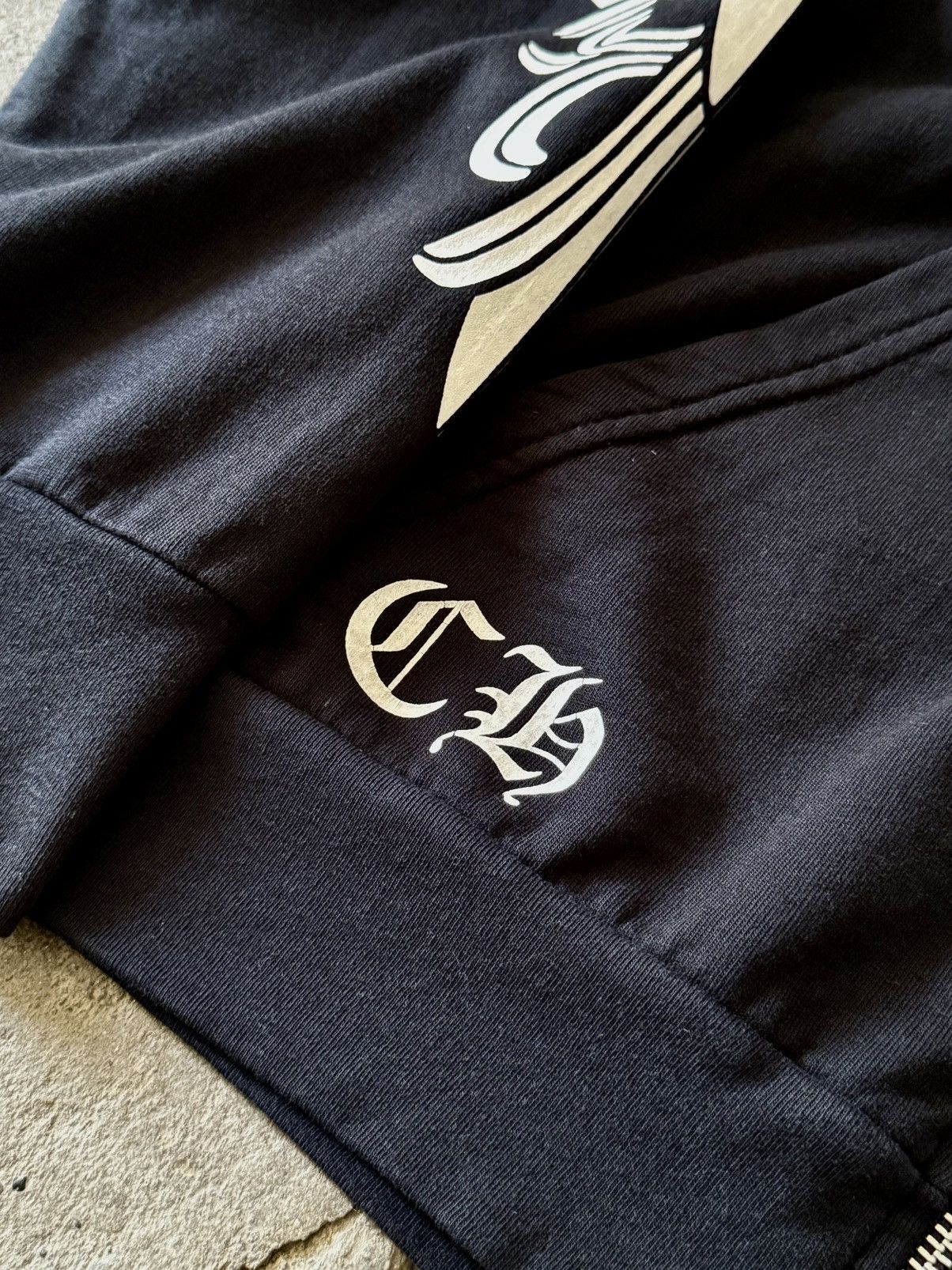 Chrome Hearts × The Rolling Stones VERY RARE! Chrome Hearts x Rolling Stones 2000’s Zip Hoodie Size US L / EU 52-54 / 3 - 4 Thumbnail