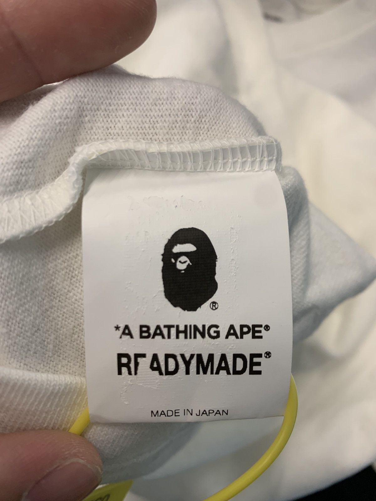 Bape × READYMADE Bape x ReadyMade Small Logo Tee Size US XL / EU 56 / 4 - 8 Thumbnail