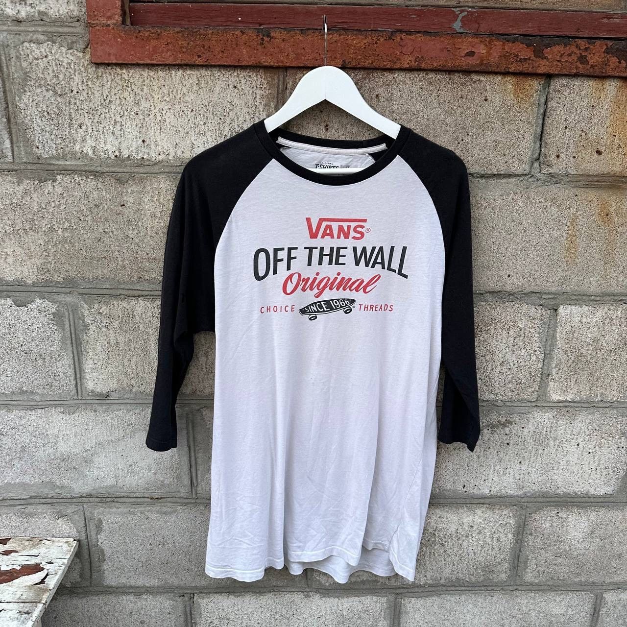 Vans VTG Mans Vans Long-sleeve T-shirts 3/4 Size L Y2K SK8 00s Size US L / EU 52-54 / 3 - 1 Thumbnail