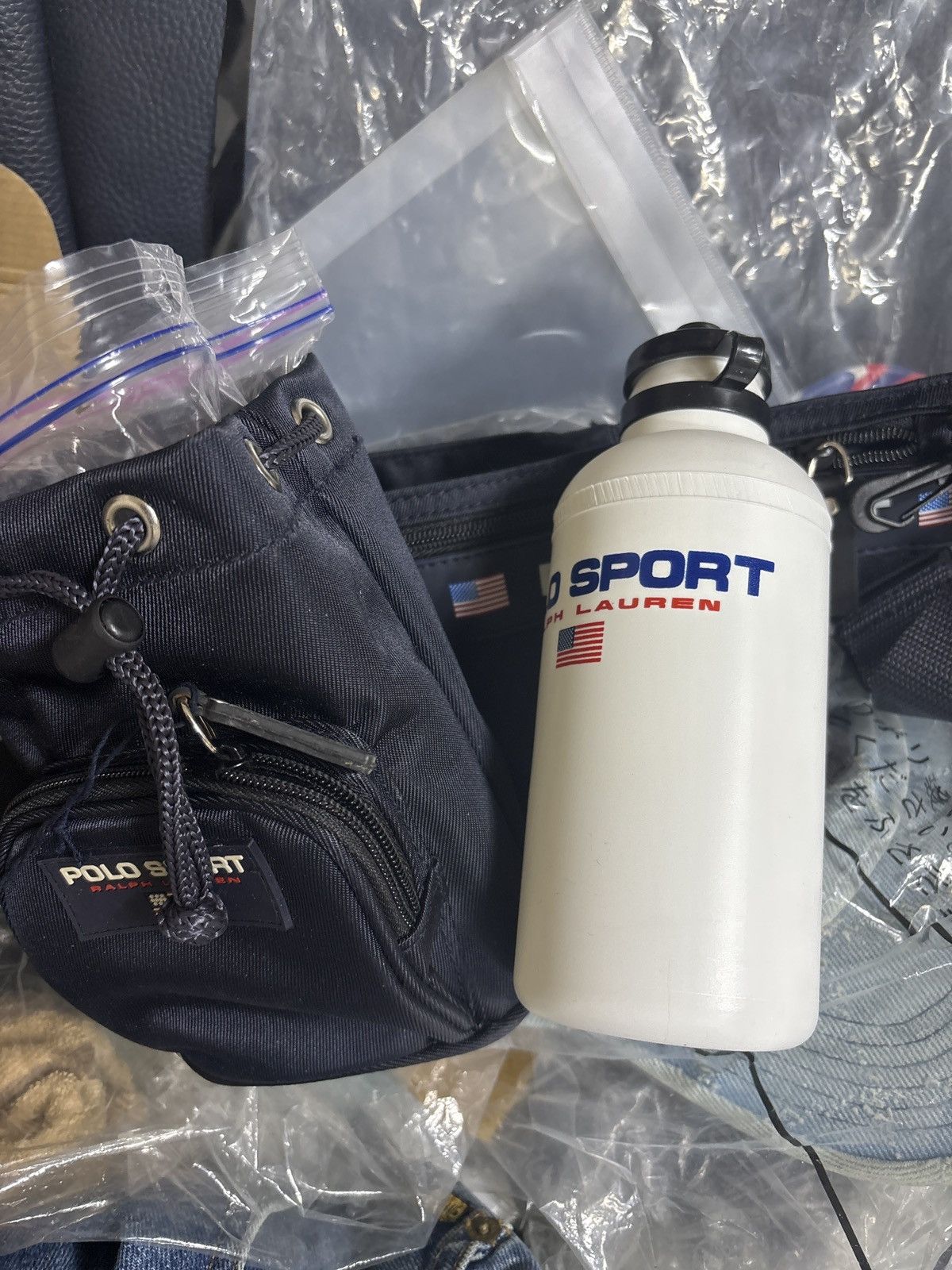 Polo Ralph Lauren Vintage 90s Polo Sport Ralph Lauren Waist Bag Dead Stock Size ONE SIZE - 7 Thumbnail