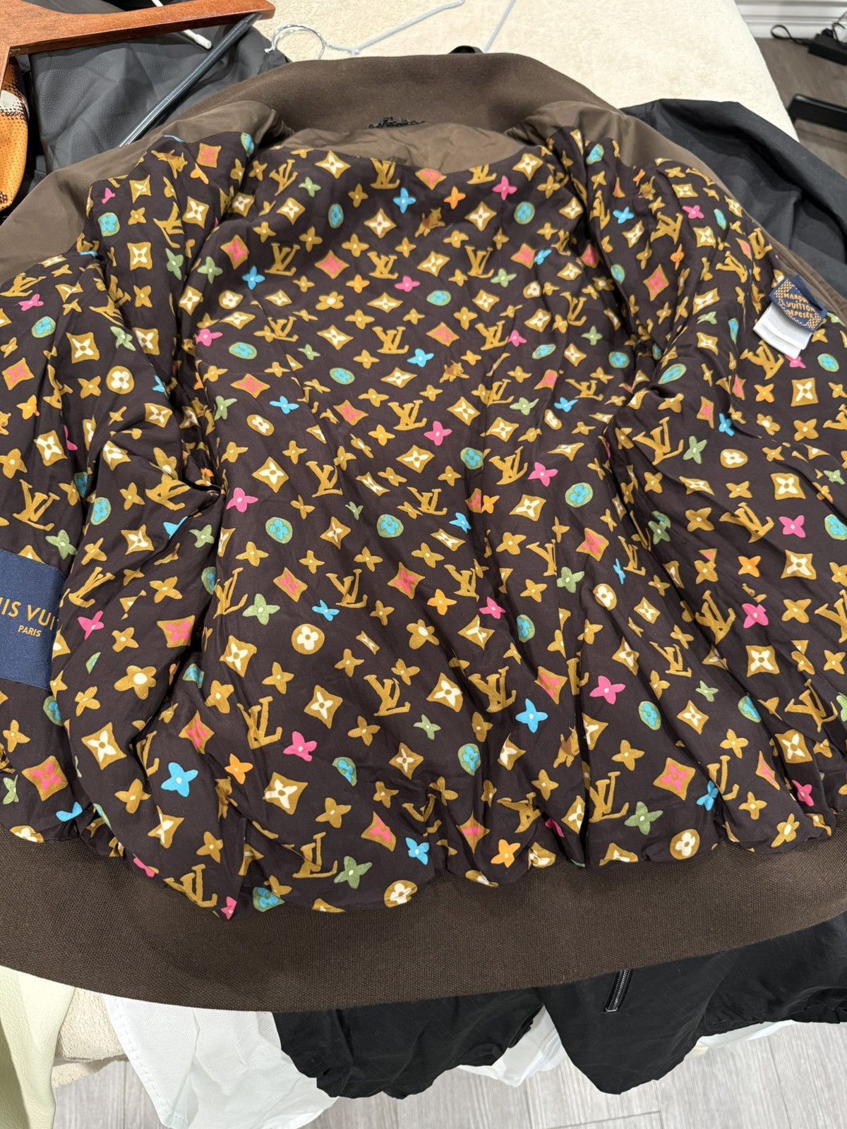 Louis Vuitton Louis Vuitton Tyler The Creator Monogram Varsity Jacket Size US M / EU 48-50 / 2 - 7 Thumbnail