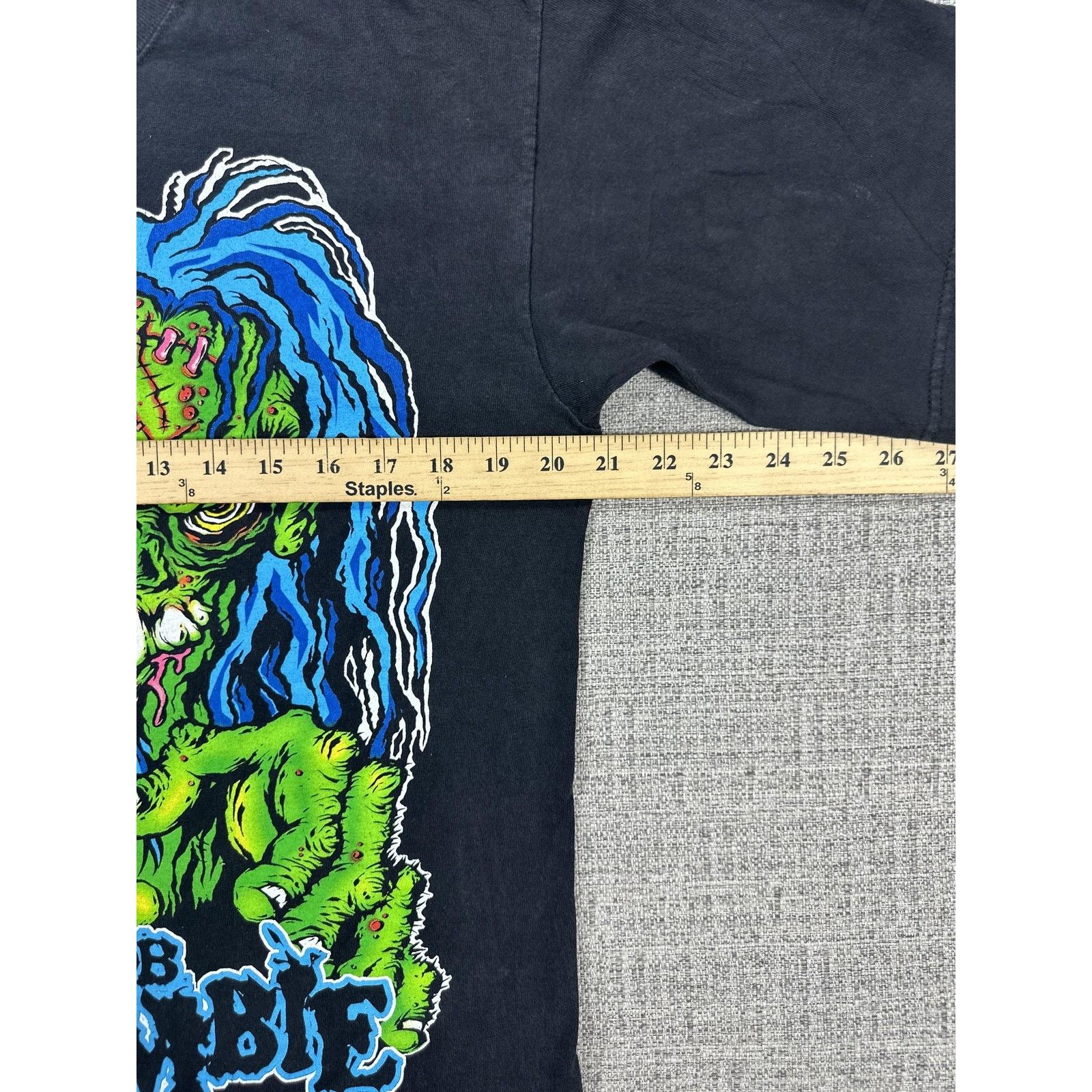 All Sport Rob Zombie Shirt Sz L Born Ugly Live Ugly 2002 Demonoid Size US L / EU 52-54 / 3 - 4 Thumbnail
