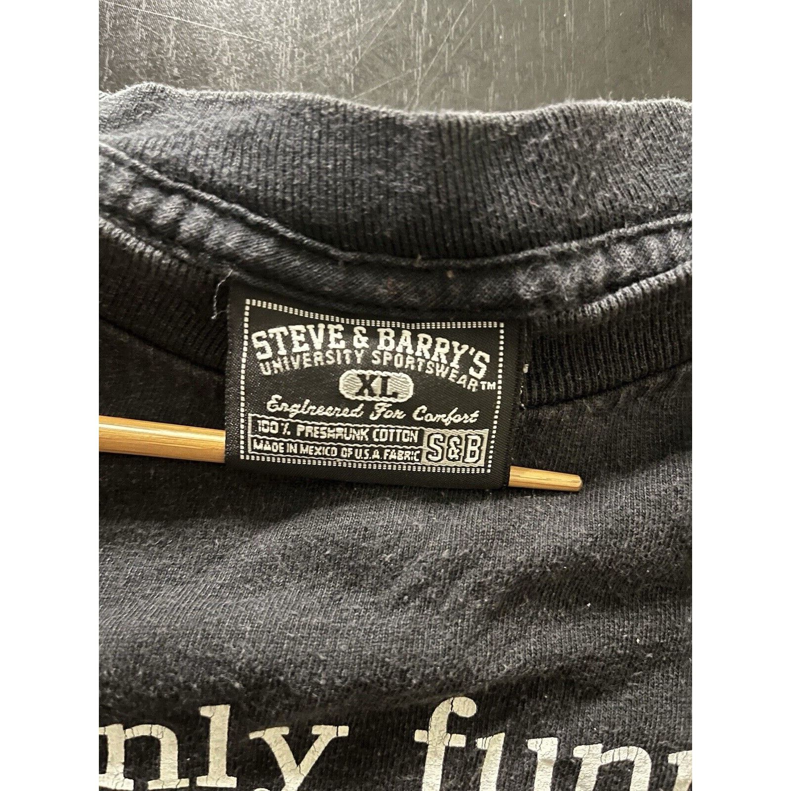 Steve And Barrys Steve & Barry’s Funny Graphic Tee XL Size US XL / EU 56 / 4 - 4 Thumbnail