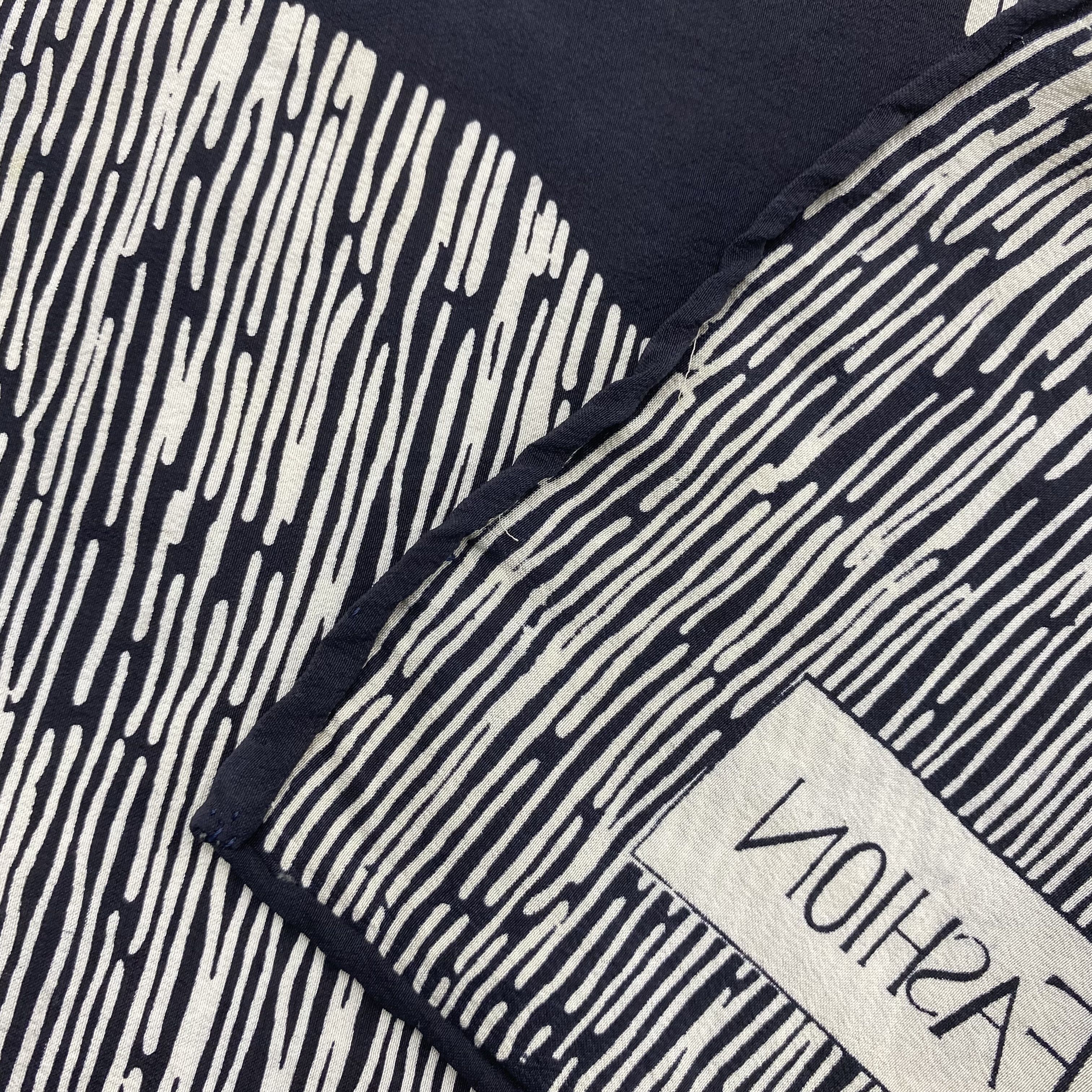 Japanese Brand Vintage Saint Laurent Fashion SILK Scarf Twill Scarves Size ONE SIZE - 10 Thumbnail