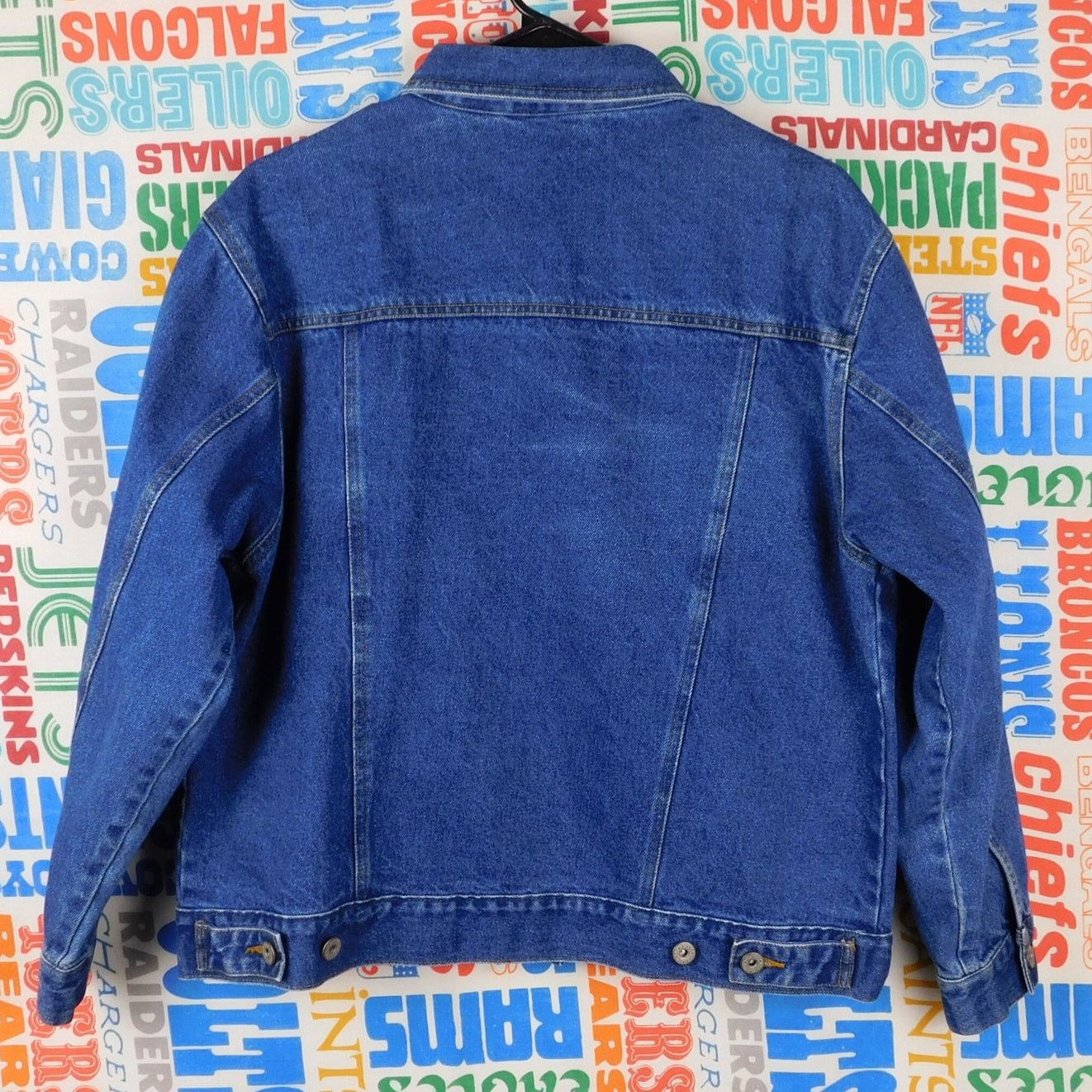 Bill Blass Bill Blass Jeans Denim Jacket Size Petite L Blue Trucker 90s Size L / US 10 / IT 46 - 2 Thumbnail