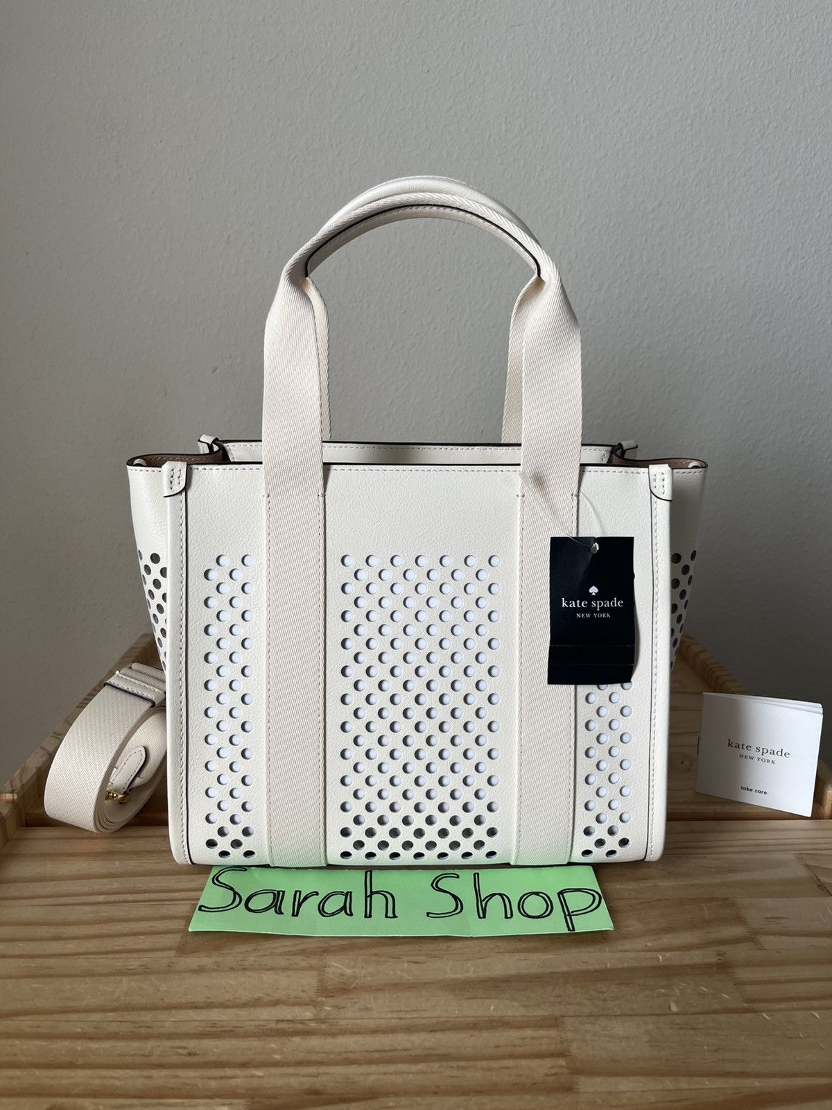 Kate Spade Kate spade Kip Perforated Leather Small Tote Size ONE SIZE - 2 Thumbnail