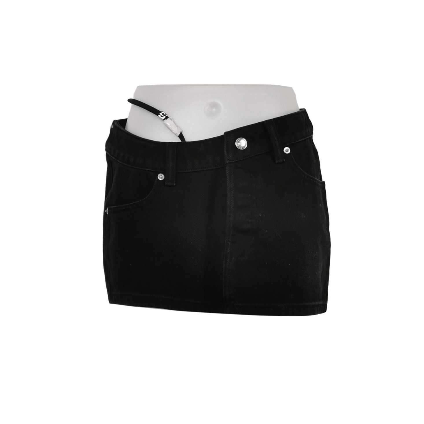 Alexander Wang Alexander Wang Cotton Mini Skirt Size 27 Size 27" / US 4 / IT 40 - 1 Thumbnail