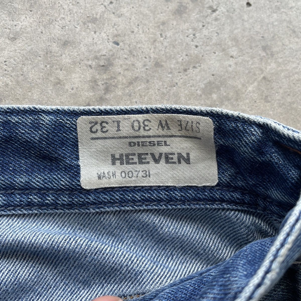 Diesel Vintage Diesel Industry FlyButton Denim Faded Jeans Pants Size US 32 / EU 48 - 9 Thumbnail