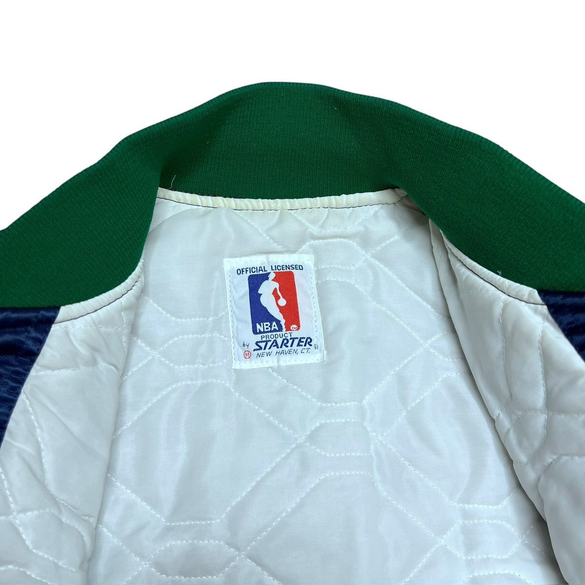 Starter Vintage 1980s NBA Denver Nuggets Starter Satin Bomber Jacket Size US M / EU 48-50 / 2 - 3 Thumbnail